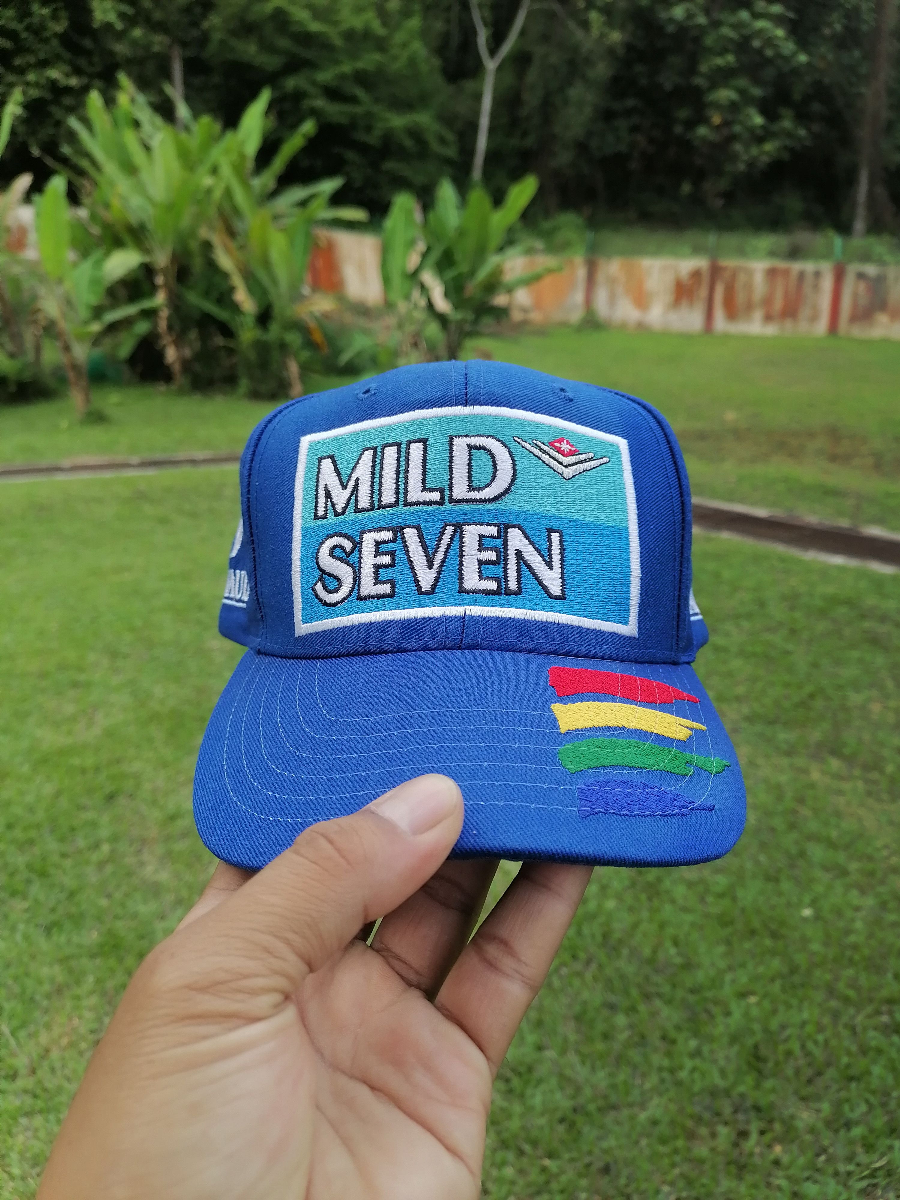 Sports Specialties Vintage UCB Formula 1 Racing Team Renault (Mild Seven) Cap Size ONE SIZE - 2 Thumbnail