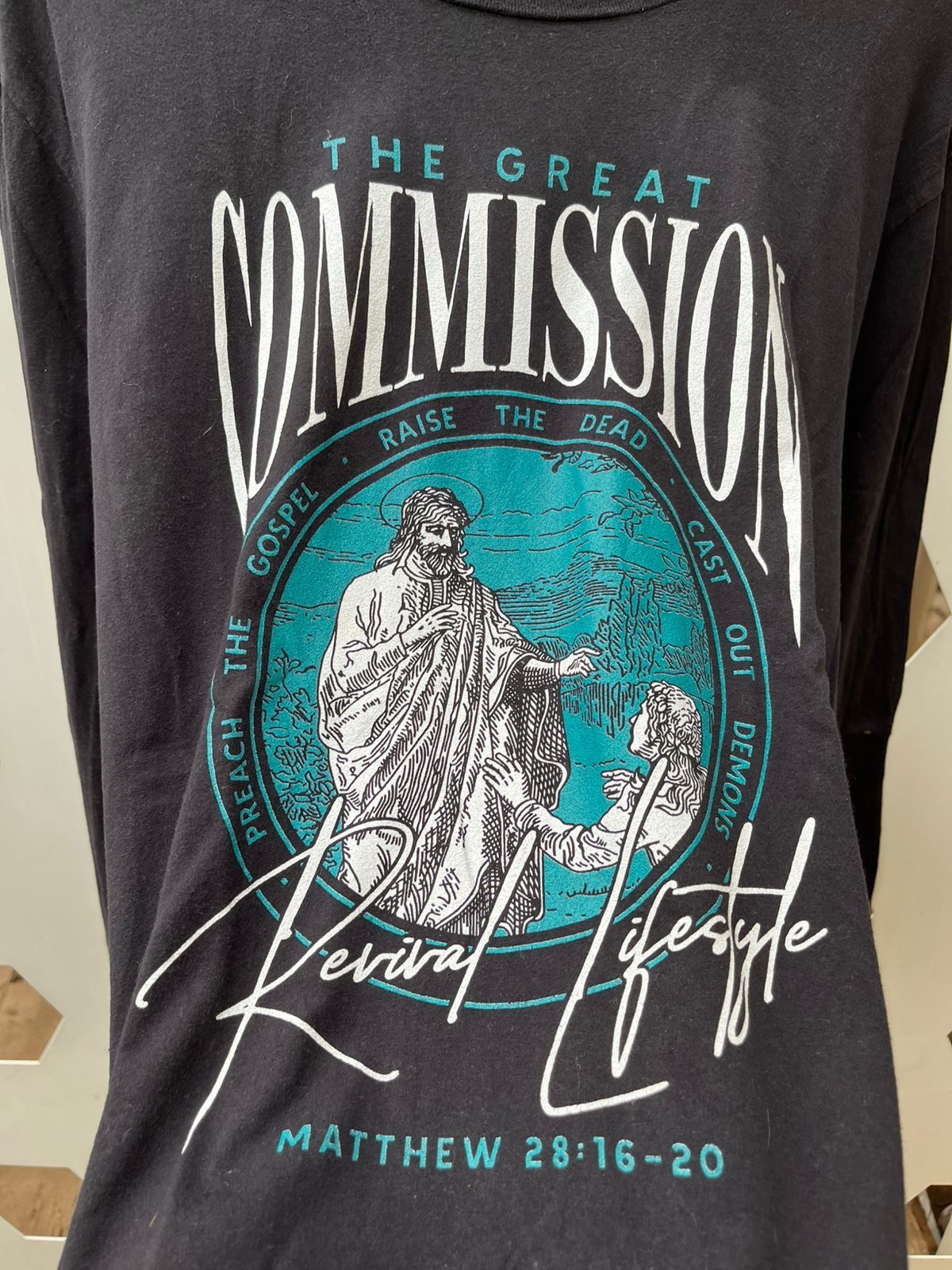 Other Jesustee The Great Commision Longsleeve graphic tee tshirt Size US L / EU 52-54 / 3 - 3 Thumbnail