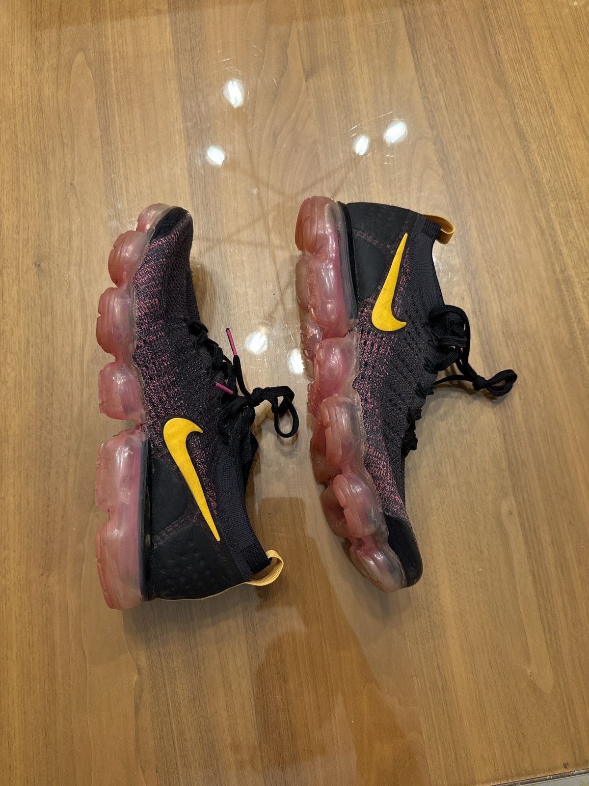 Nike NIKE AIR VAPORMAX FLYKNIT 2 GRIDIRON ORANGE PINK Size US 11.5 / EU 44-45 - 7 Thumbnail