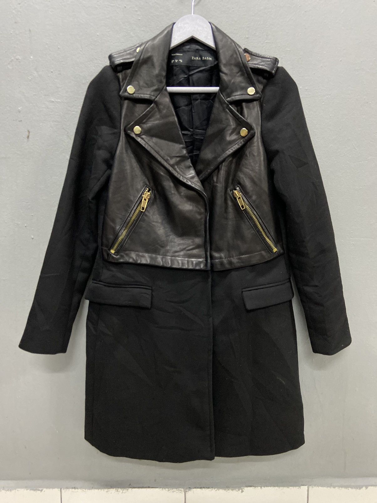 Zara ZARA LAMBSKINS JACKET COAT WOMEN BIKERS Size M / US 6-8 / IT 42-44 - 1 Thumbnail