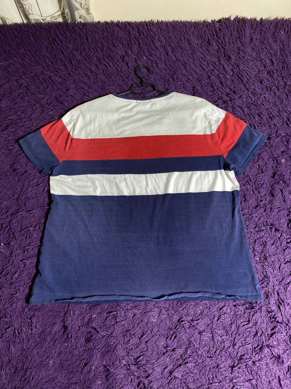 Polo Ralph Lauren × Vintage Vintage Polo Ralph Lauren basic Logo striped T-Shirt Size US XL / EU 56 / 4 - 12 Thumbnail