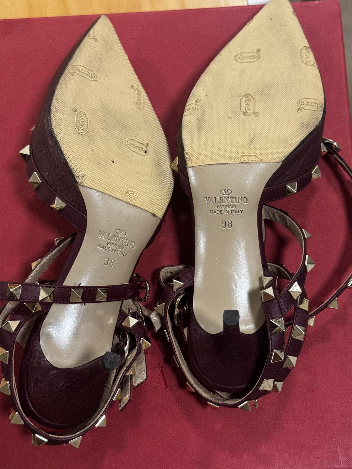 Valentino Valentino caged rockstud 65mm Size US 8 / IT 38 - 5 Thumbnail