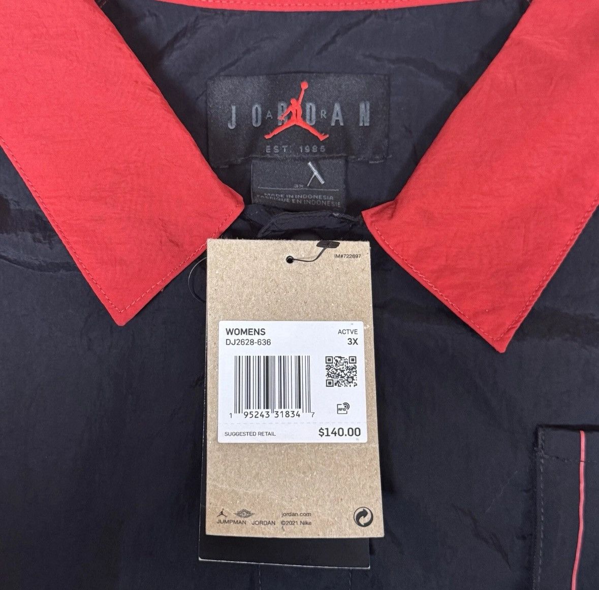 Nike Nike Air Jordan Essentials Jumpsuit Flight Suit DJ2628-636 Size 42" / US 20 - 9 Thumbnail