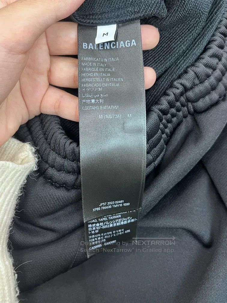 Balenciaga Balenciaga size M 3B Printed Black Sport Pants Size US 27 - 5 Thumbnail