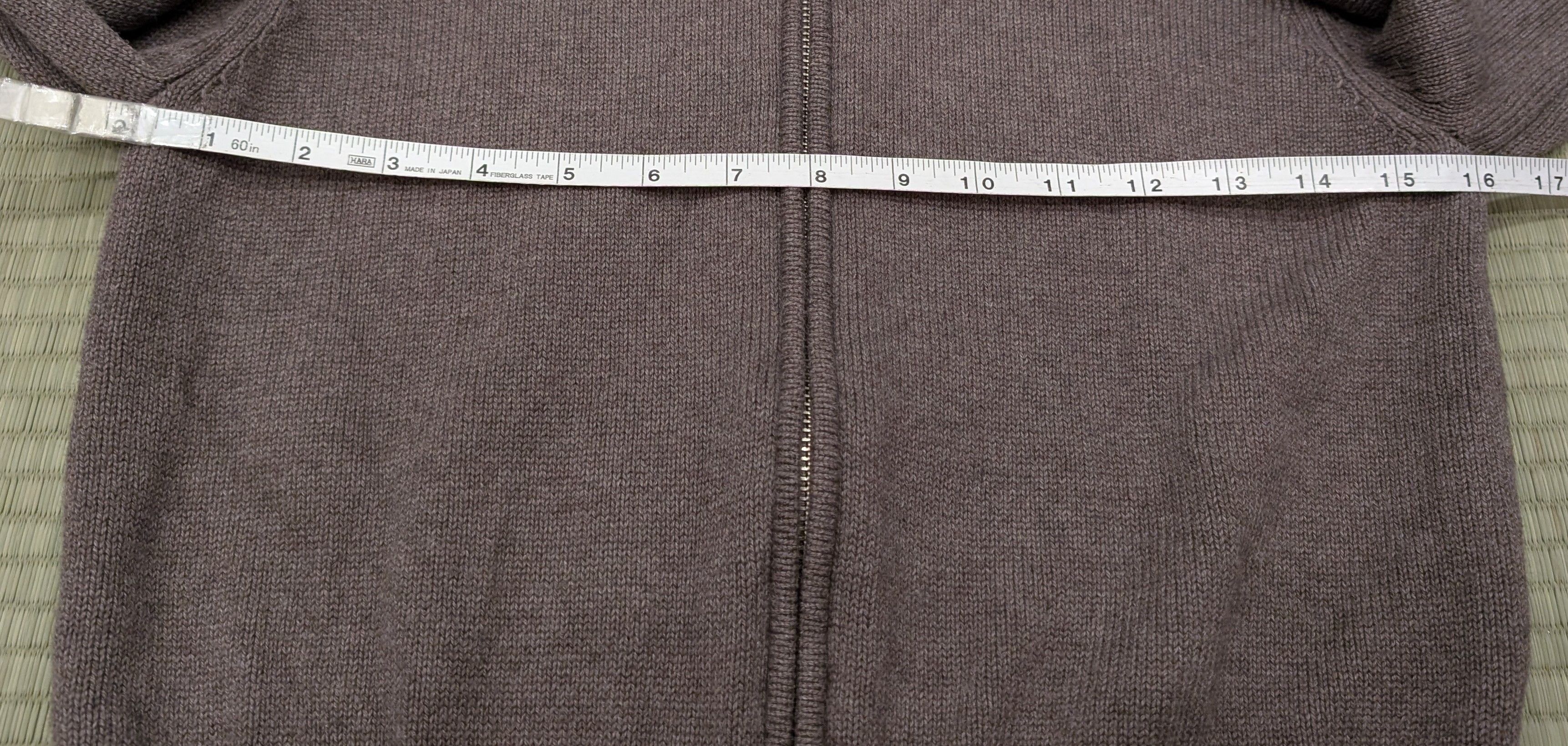Other Kilte The Kay Full Zip Cotton Cashmere Sweater Truffle Size S / US 4 / IT 40 - 5 Thumbnail