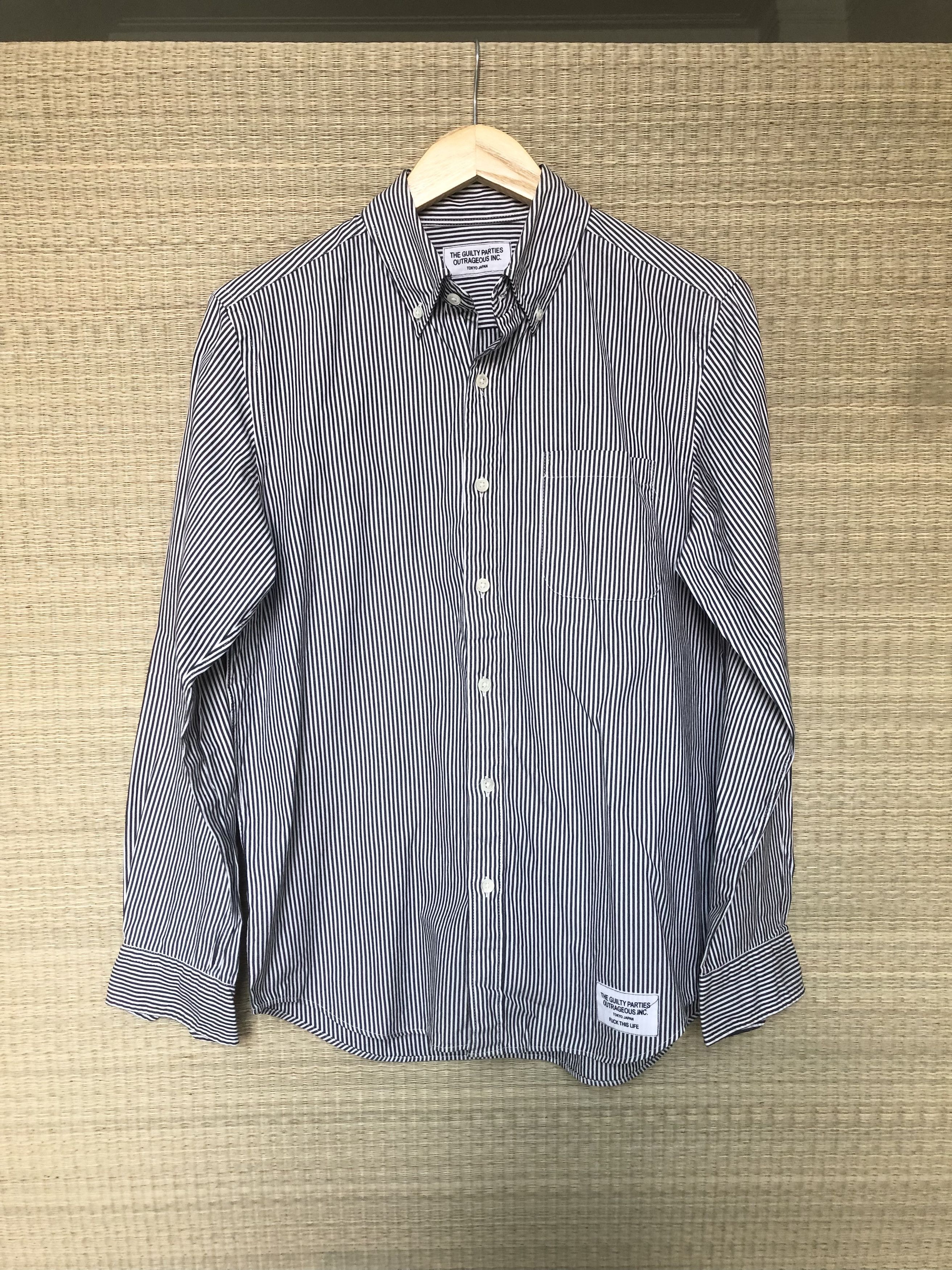 Wacko Maria stripes shirt Size US L / EU 52-54 / 3 - 1 Thumbnail