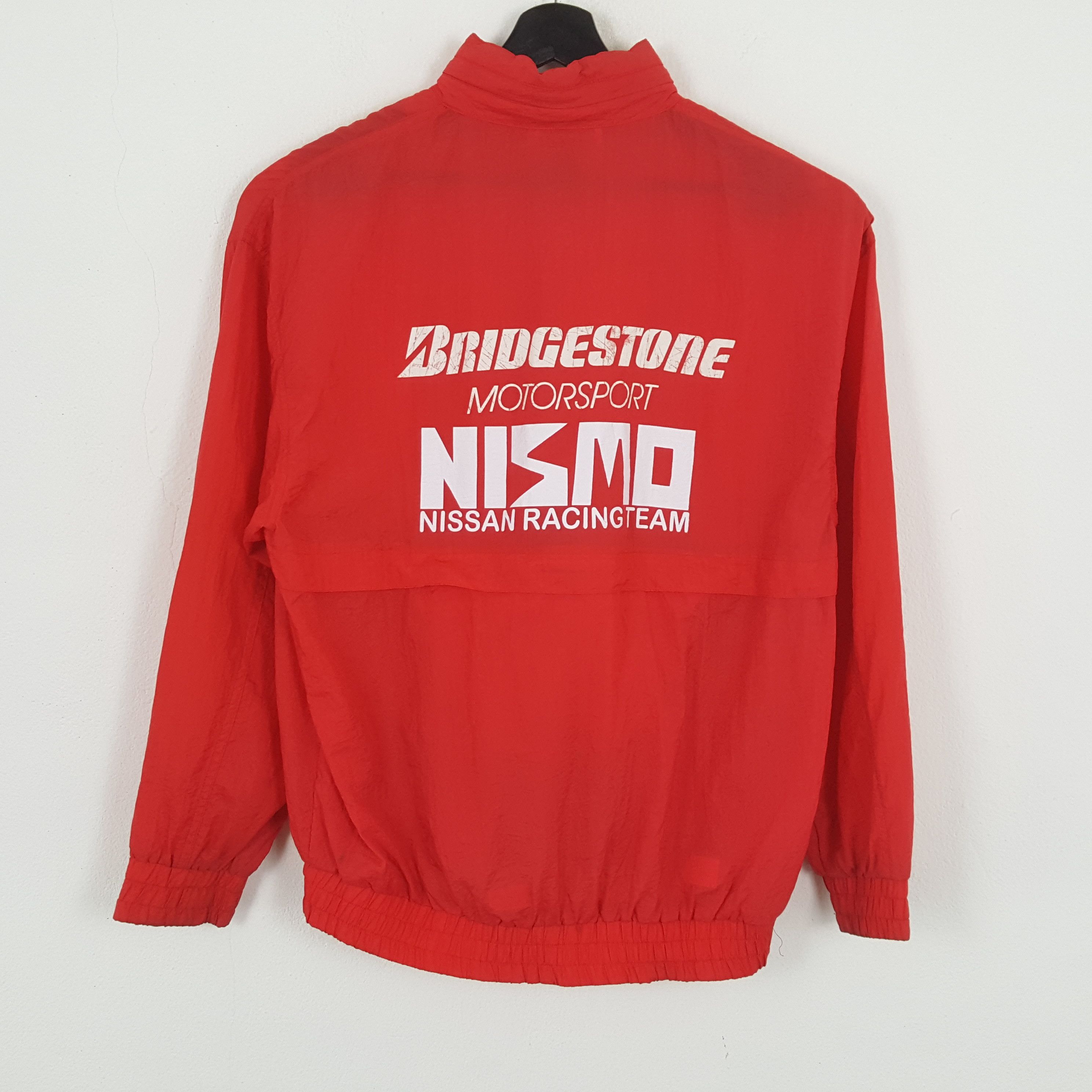 Vintage BRIDGESTONE NISMO NISSAN RACING TEAM Custom Art Jacket Size US L / EU 52-54 / 3 - 1 Thumbnail