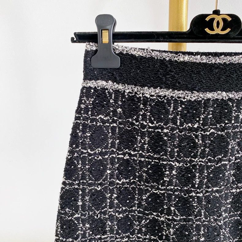 Dior Dior Tweed plaid skirt Size 24" / US 00 / IT 34 - 3 Thumbnail