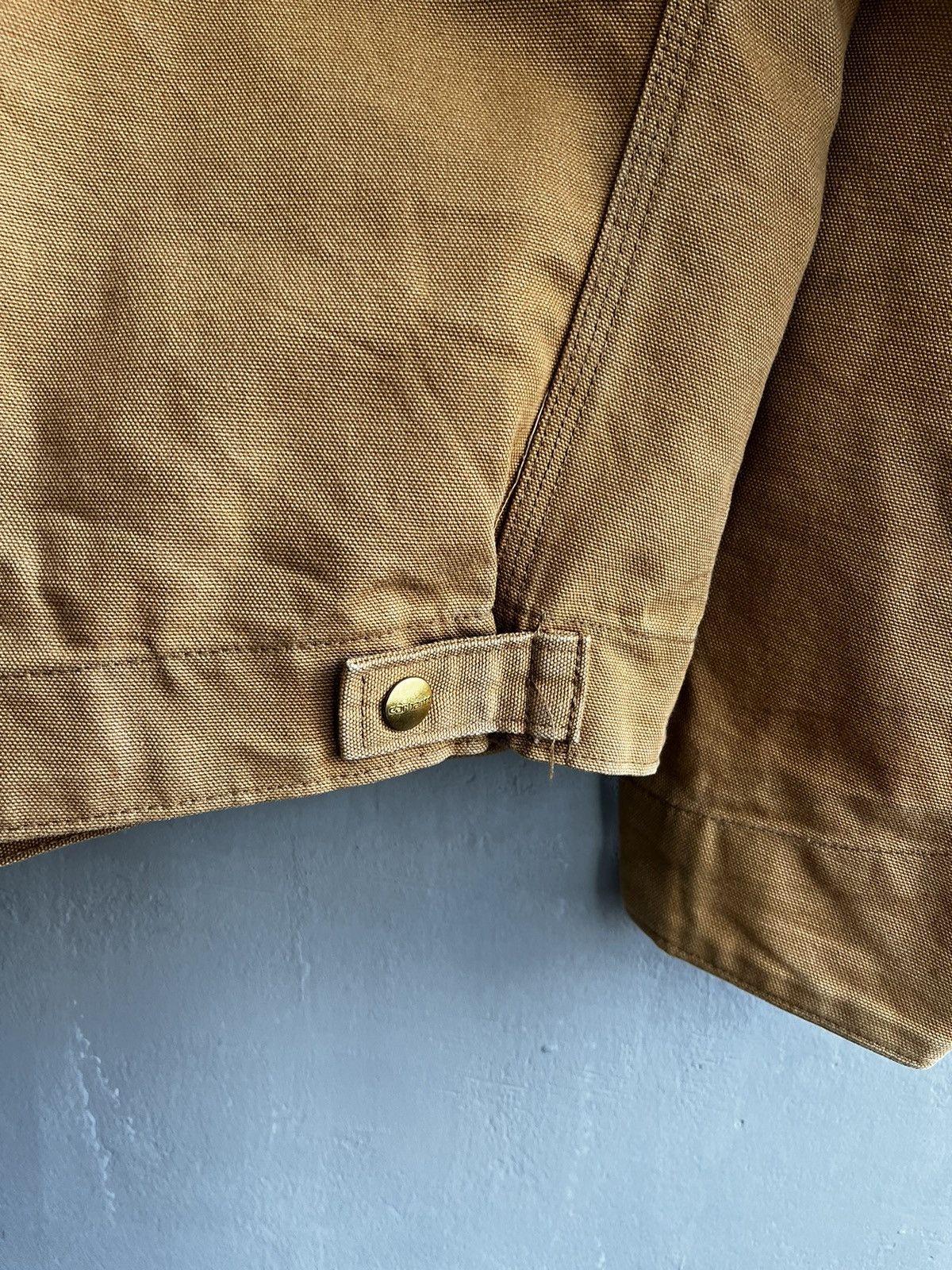 Carhartt × Vintage Vintage Carhartt Detroit Jacket Brown Size US L / EU 52-54 / 3 - 12 Thumbnail