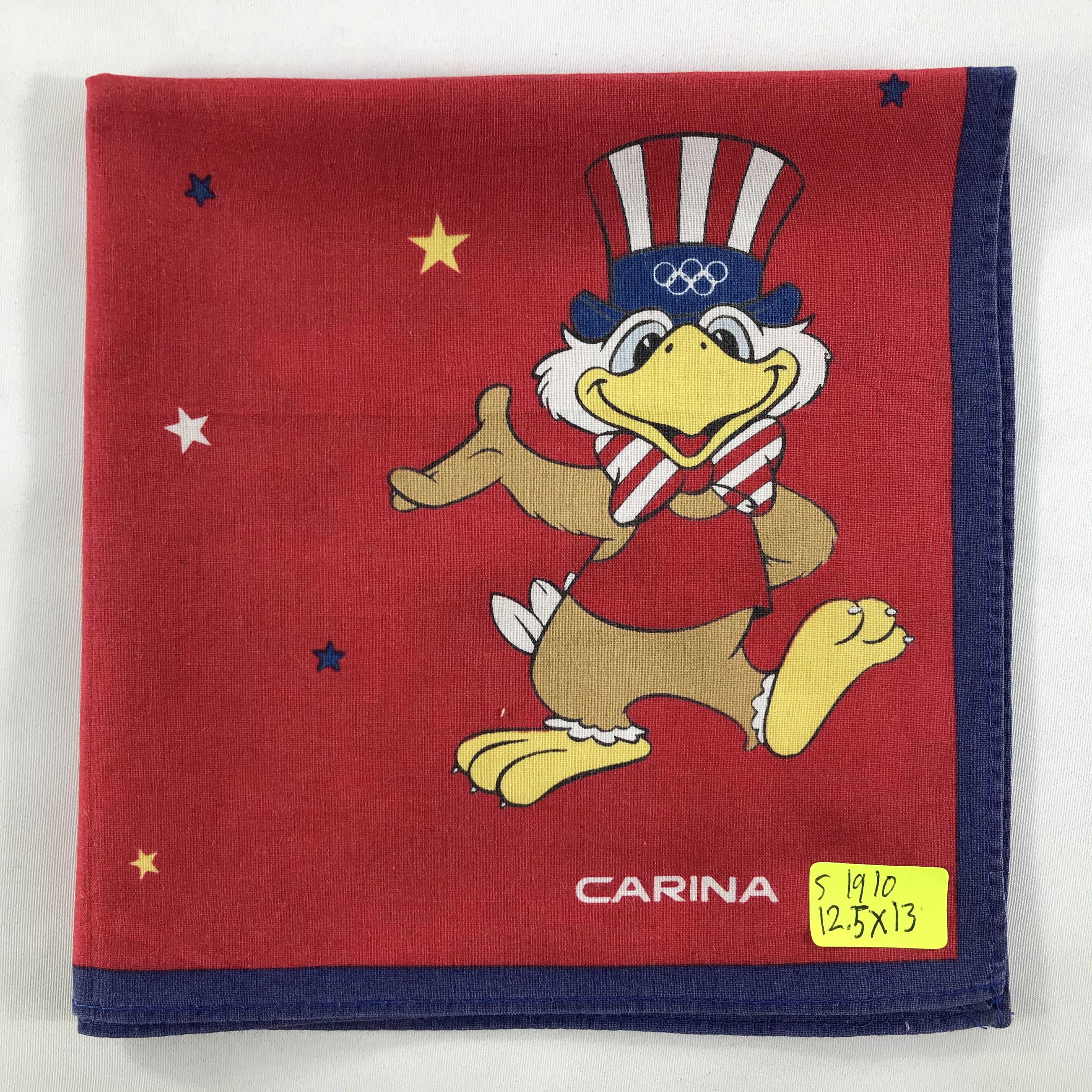 USA Olympics × Vintage LA Olympic Bandana / Handkerchief / Neckerchief - S1910 Size ONE SIZE - 5 Thumbnail