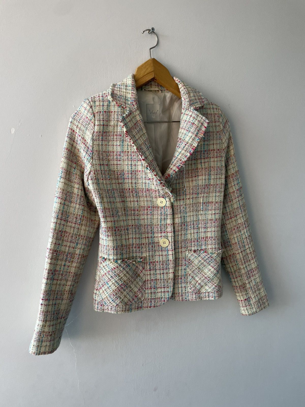 Vintage Vivid blazer Size S / US 4 / IT 40 - 5 Thumbnail