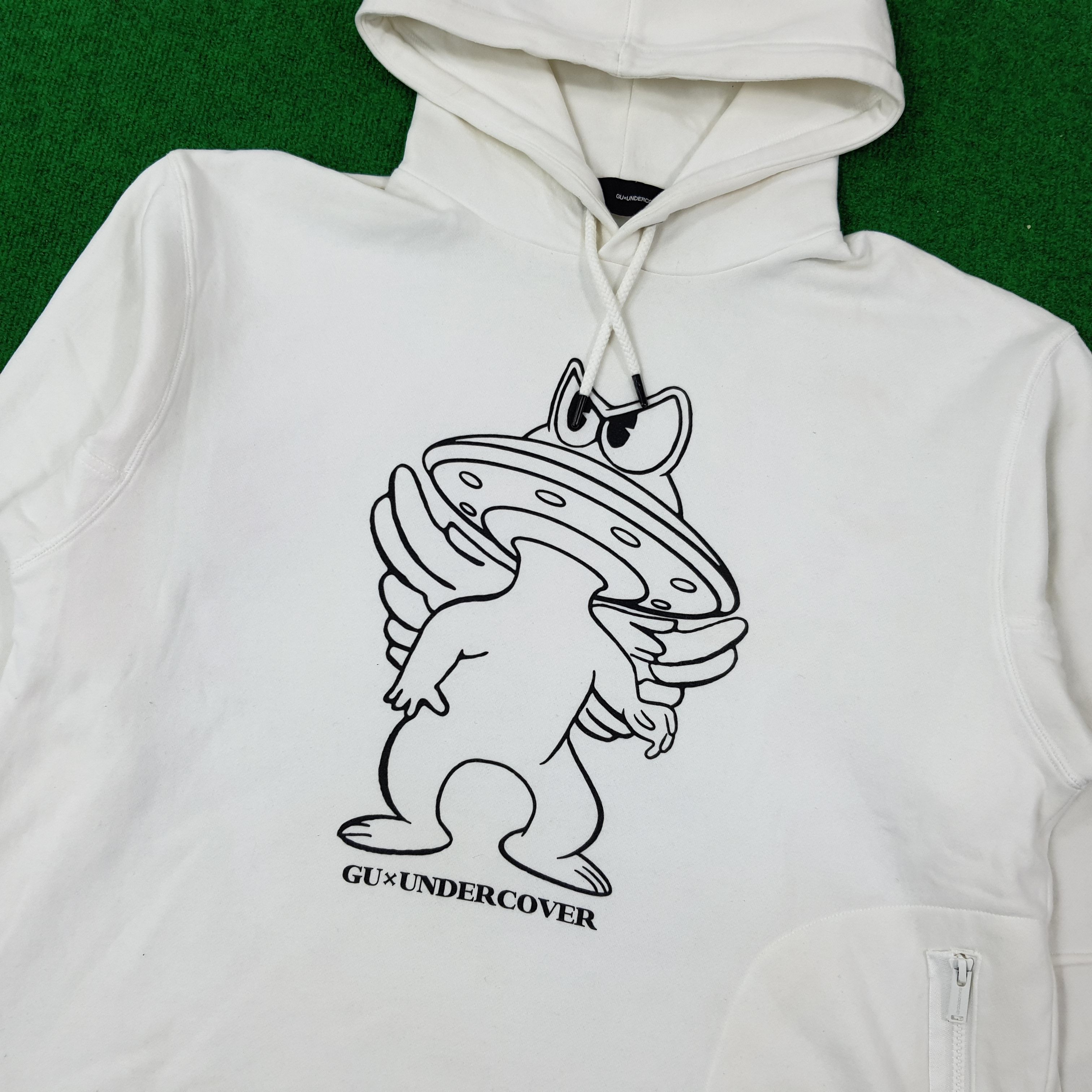 Undercover × Vintage Vintage GUxUndercover Japanese Brand Hoodie Sweatshirt Size US L / EU 52-54 / 3 - 2 Thumbnail