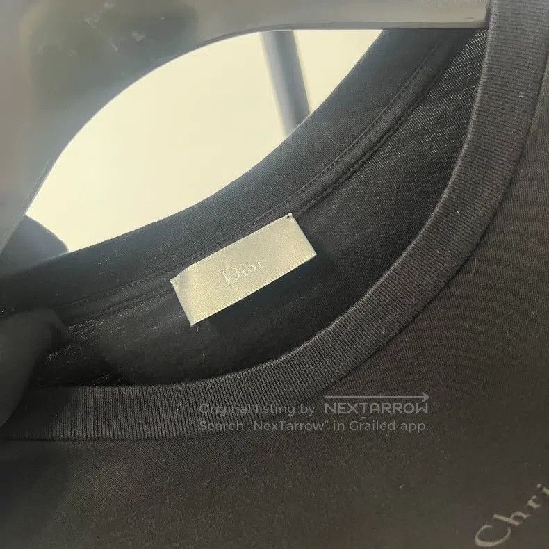 Dior Dior Black printed logo short-sleeved T-shirt Size US S / EU 44-46 / 1 - 3 Thumbnail