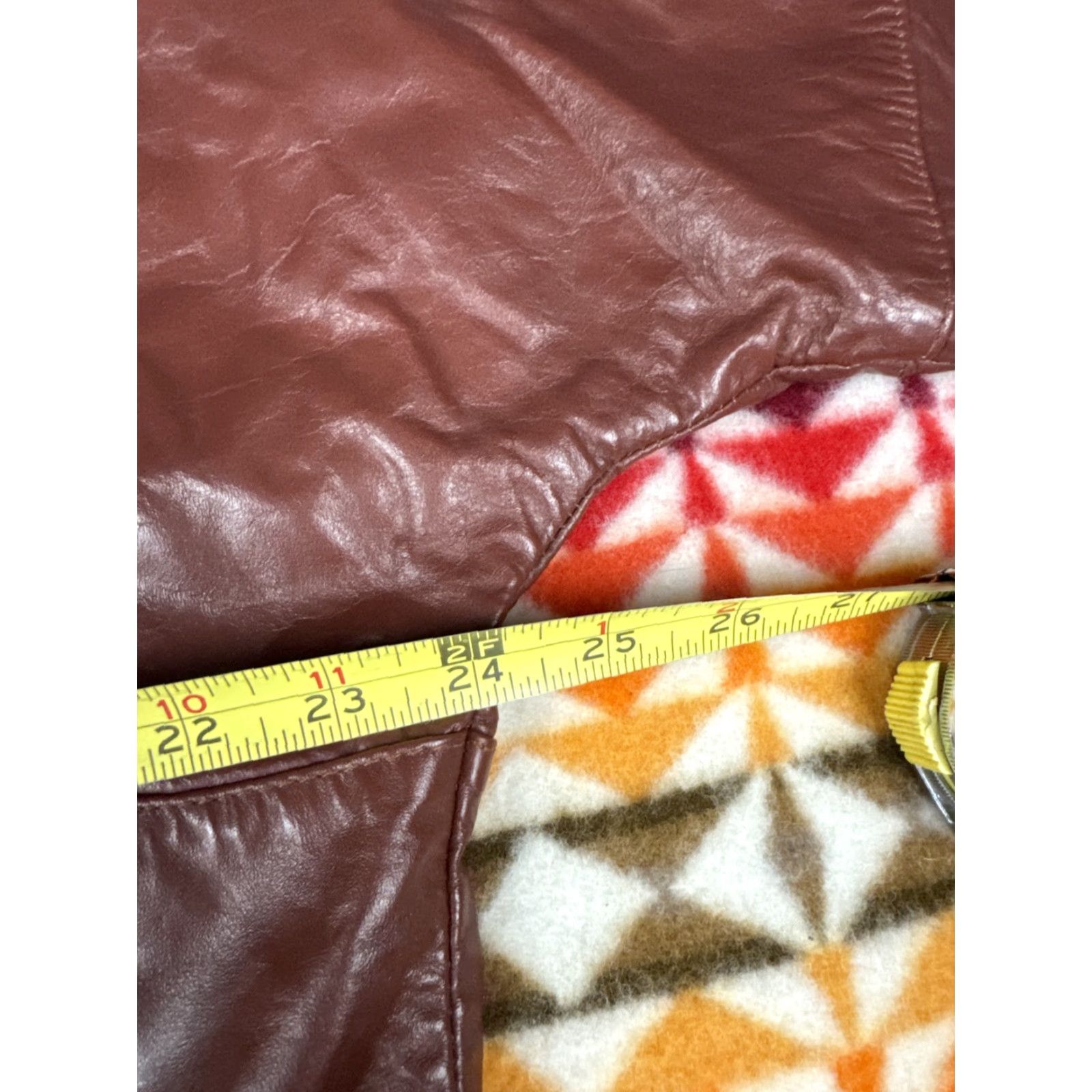 Nique VINTAGE Brown Leather Moto Jacket Bomber Mens Zip Pocket 44 Brown Leather Zip Jacket Mens 44 Bomber Jacket Zipped Pockets Size US S / EU 44-46 / 1 - 7 Thumbnail