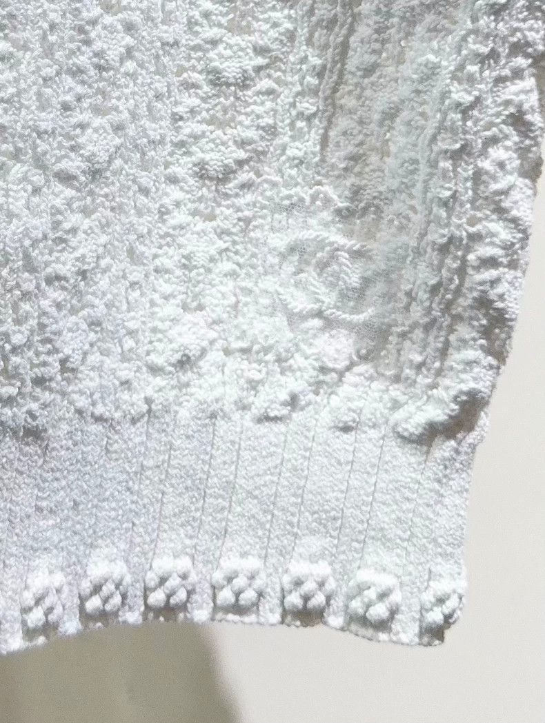 Chanel Chanel 24P hollow embossed sweater 2503-Nextarrow Size XS / US 0-2 / IT 36-38 - 6 Thumbnail