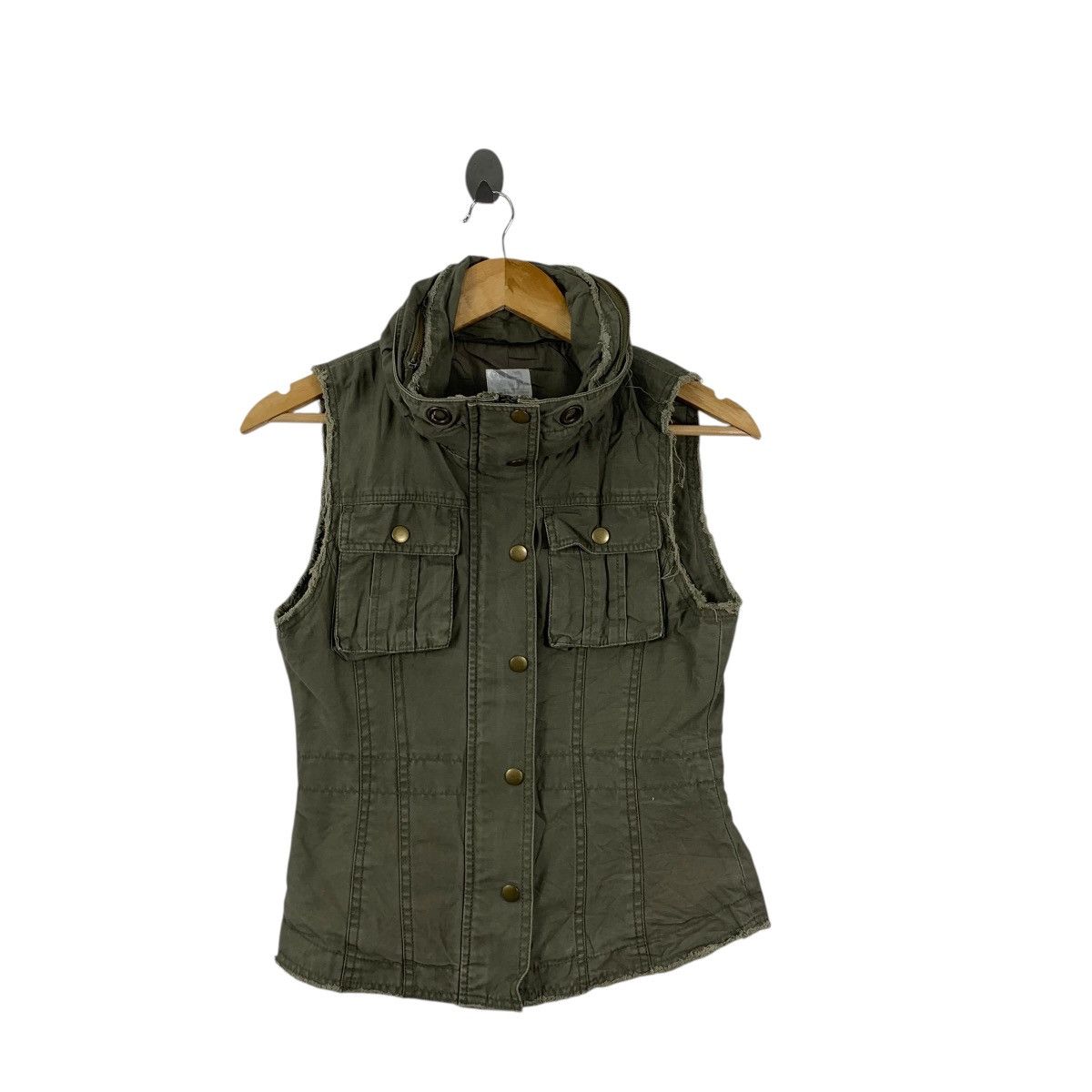 Takeo Kikuchi Vintage TAKEO KIKUCHI JAPAN Denim Jeans Vest Jacket Size XS / US 0-2 / IT 36-38 - 3 Thumbnail