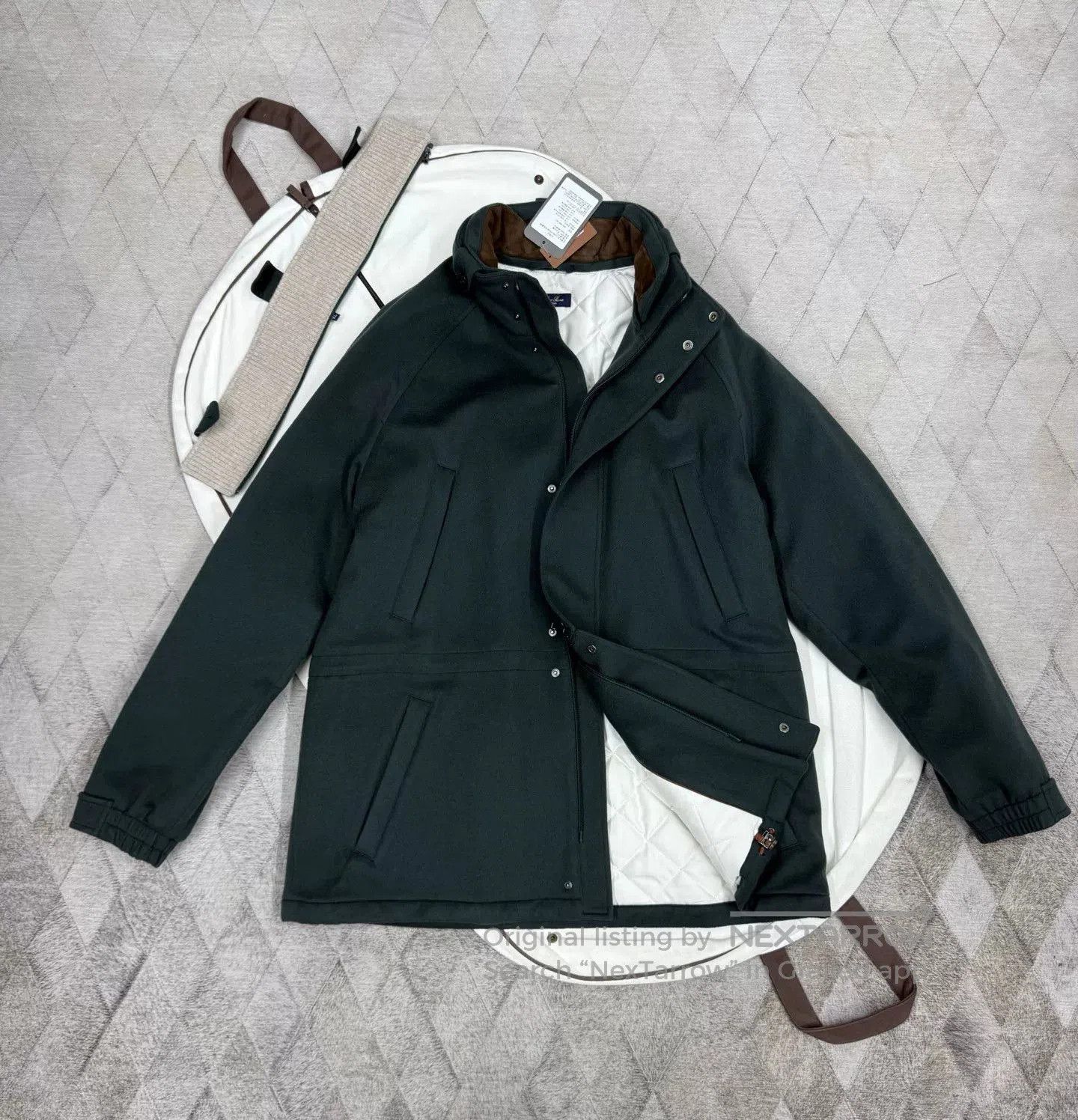 Loro Piana Loro Piana Icer Cashmere Hunting Jacket. Size US XL / EU 56 / 4 - 1 Thumbnail