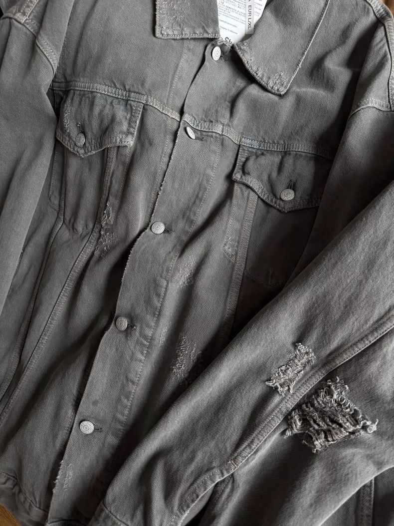 Acne Studios acne studios Black denim jacket 2504-Nextarrow Size US L / EU 52-54 / 3 - 3 Thumbnail