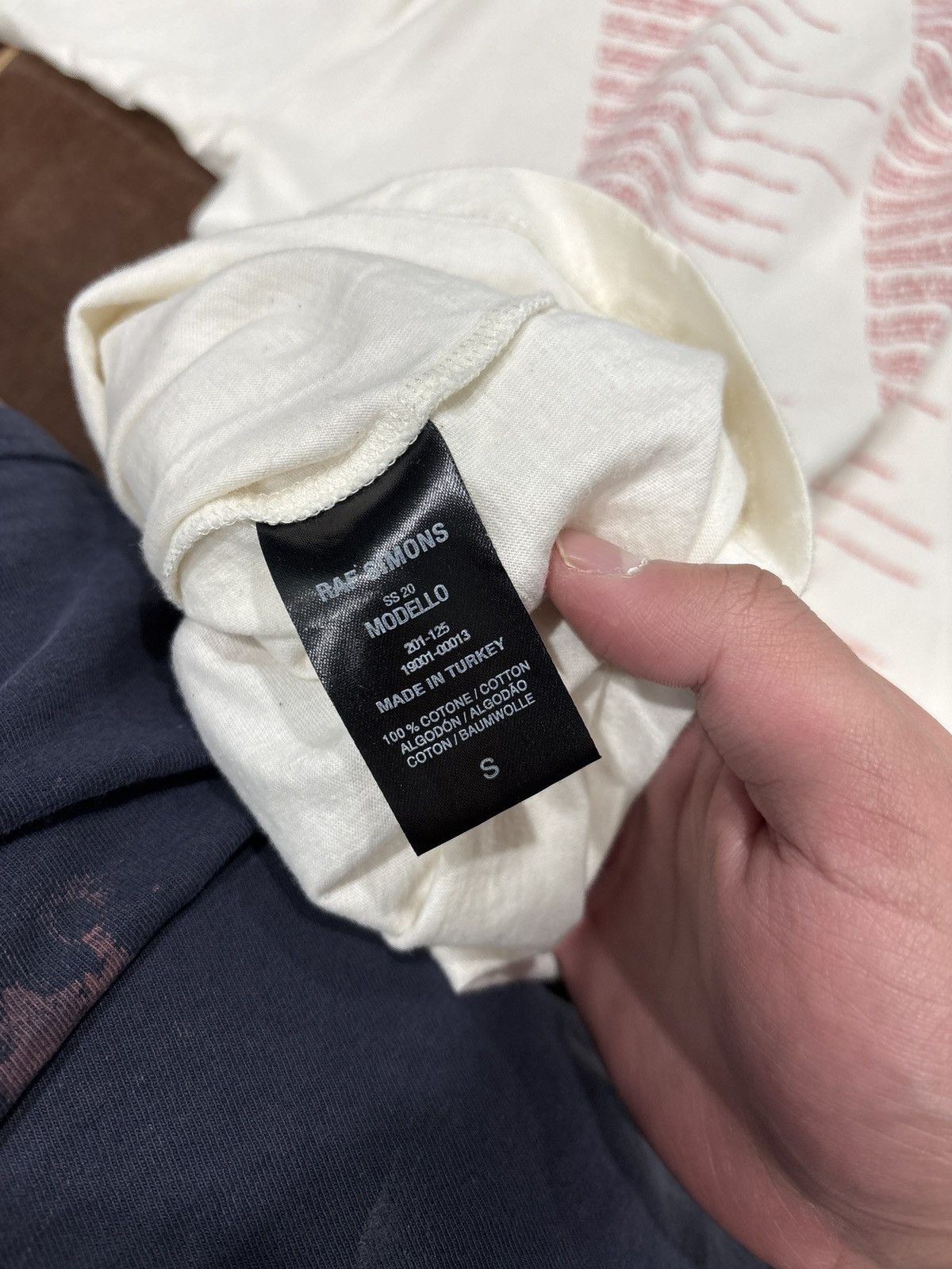 Raf Simons USED Raf Simons Antwerp Tee Size S/Fits L Size US L / EU 52-54 / 3 - 7 Thumbnail