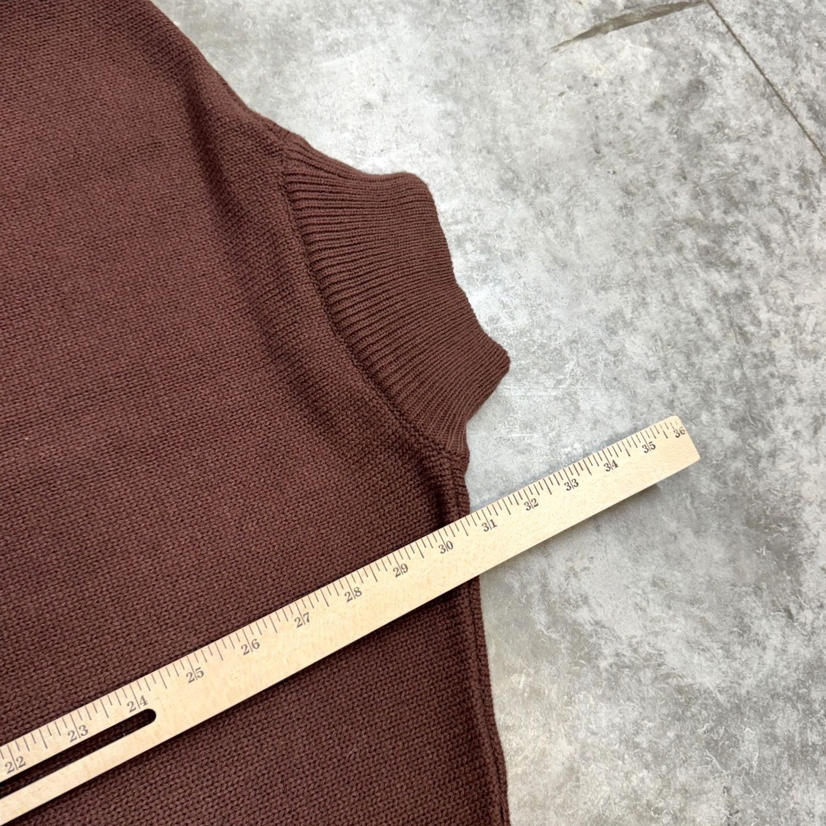 Southpole Southpole Sweater Mens Medium Brown Turtleneck Knit Pullover Long Sleeve Solid Size US M / EU 48-50 / 2 - 5 Thumbnail