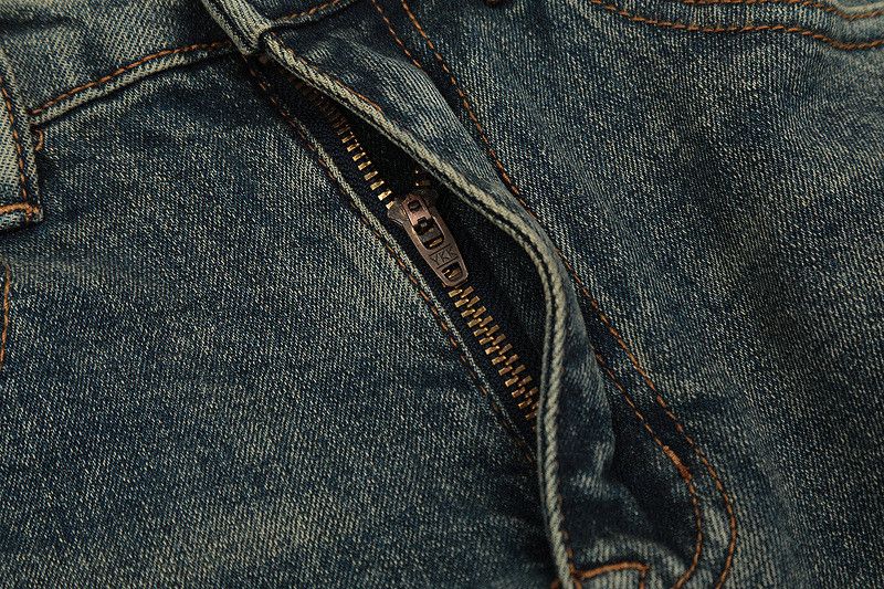 Japanese Brand × Jean American high street washed wide leg distressed blue jeans Size US 32 / EU 48 - 4 Thumbnail