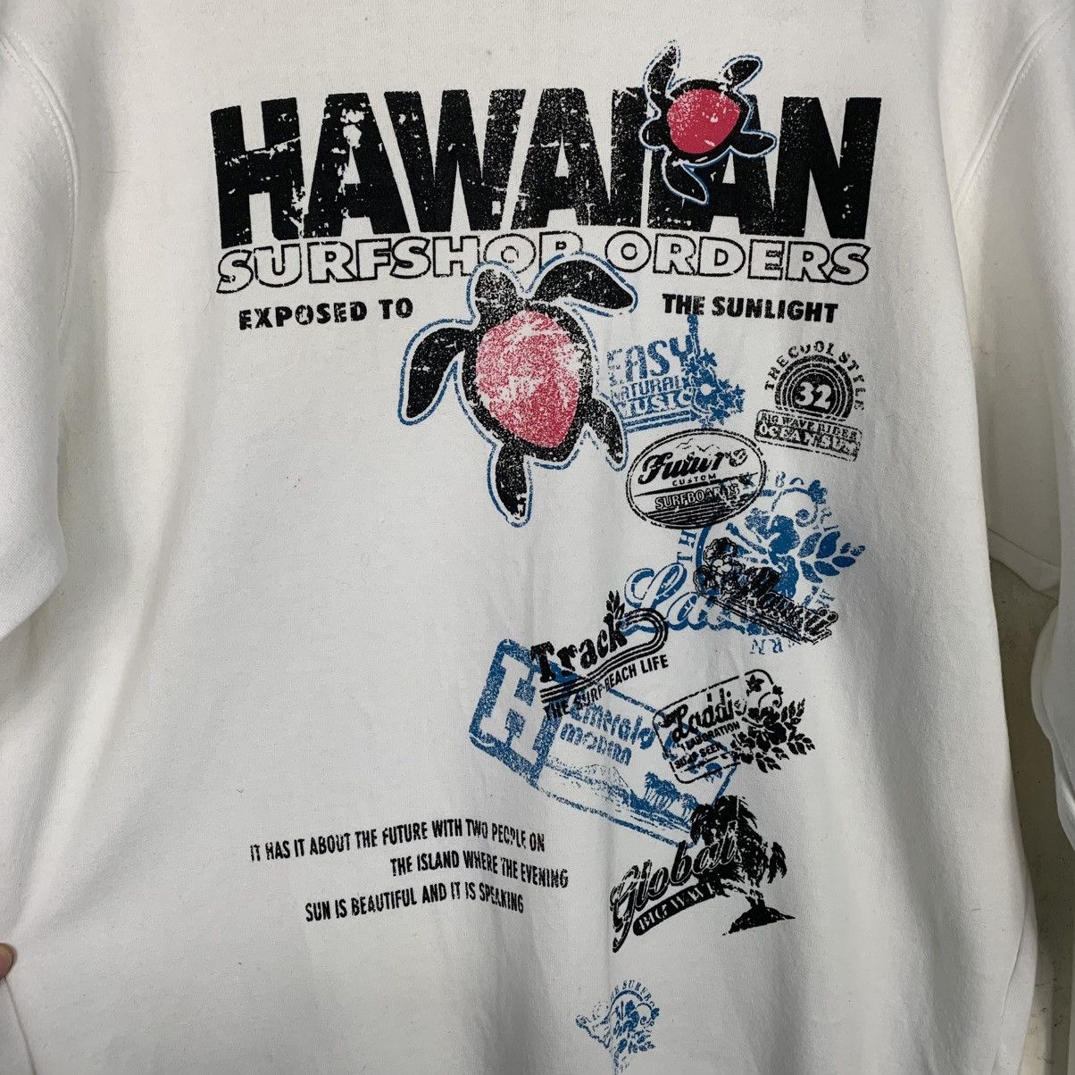 Japanese Brand Hawaian Surf Shop Sweatshirt Size US M / EU 48-50 / 2 - 10 Thumbnail
