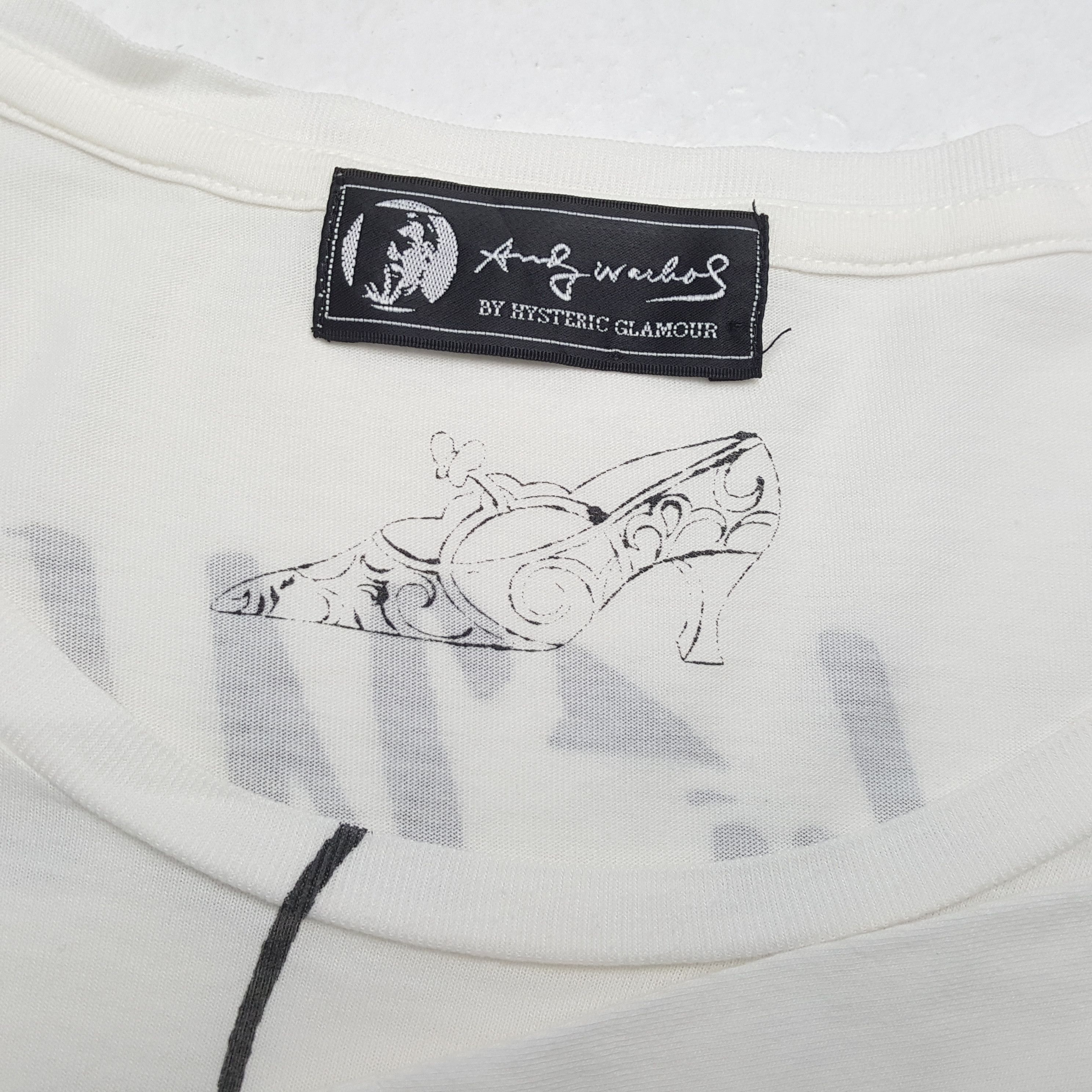 Andy Warhol ANDY WARHOL by HYSTERIC GLAMOUR Skulls Punk Style Tshirt Size S / US 4 / IT 40 - 10 Thumbnail