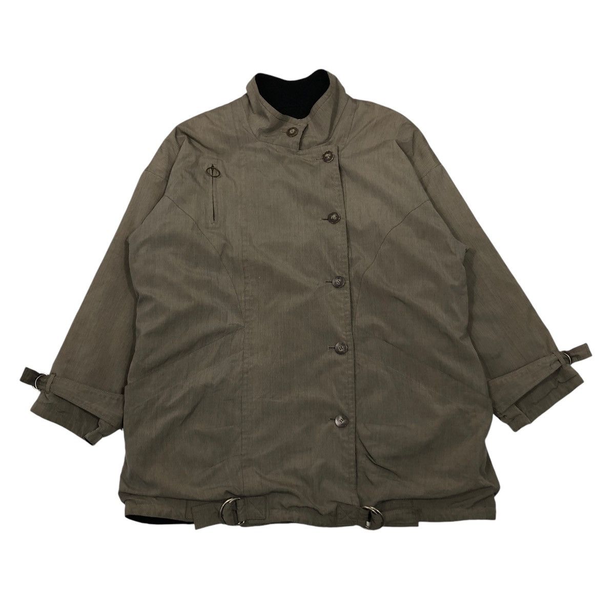 Japanese Brand 🔥VINTAGE BOMBER JACKET PARIENNE BUCKLE BONDAGE ISSEY MIYAKE Size US M / EU 48-50 / 2 - 1 Thumbnail