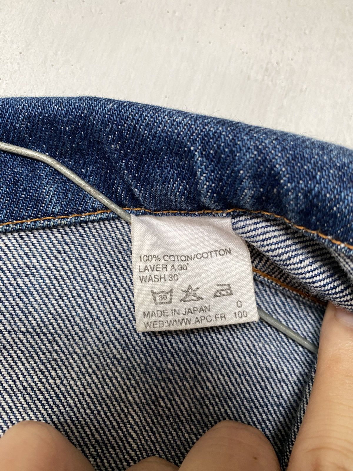 A.P.C. × Japanese Brand APC Type 2 Selvedge Trucker Denim Size US M / EU 48-50 / 2 - 7 Thumbnail