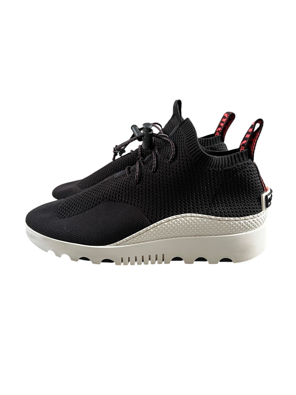 Miu Miu × Prada Miu Miu Black Technical Knit Sneakers Size US 7 / IT 37 - 3 Thumbnail