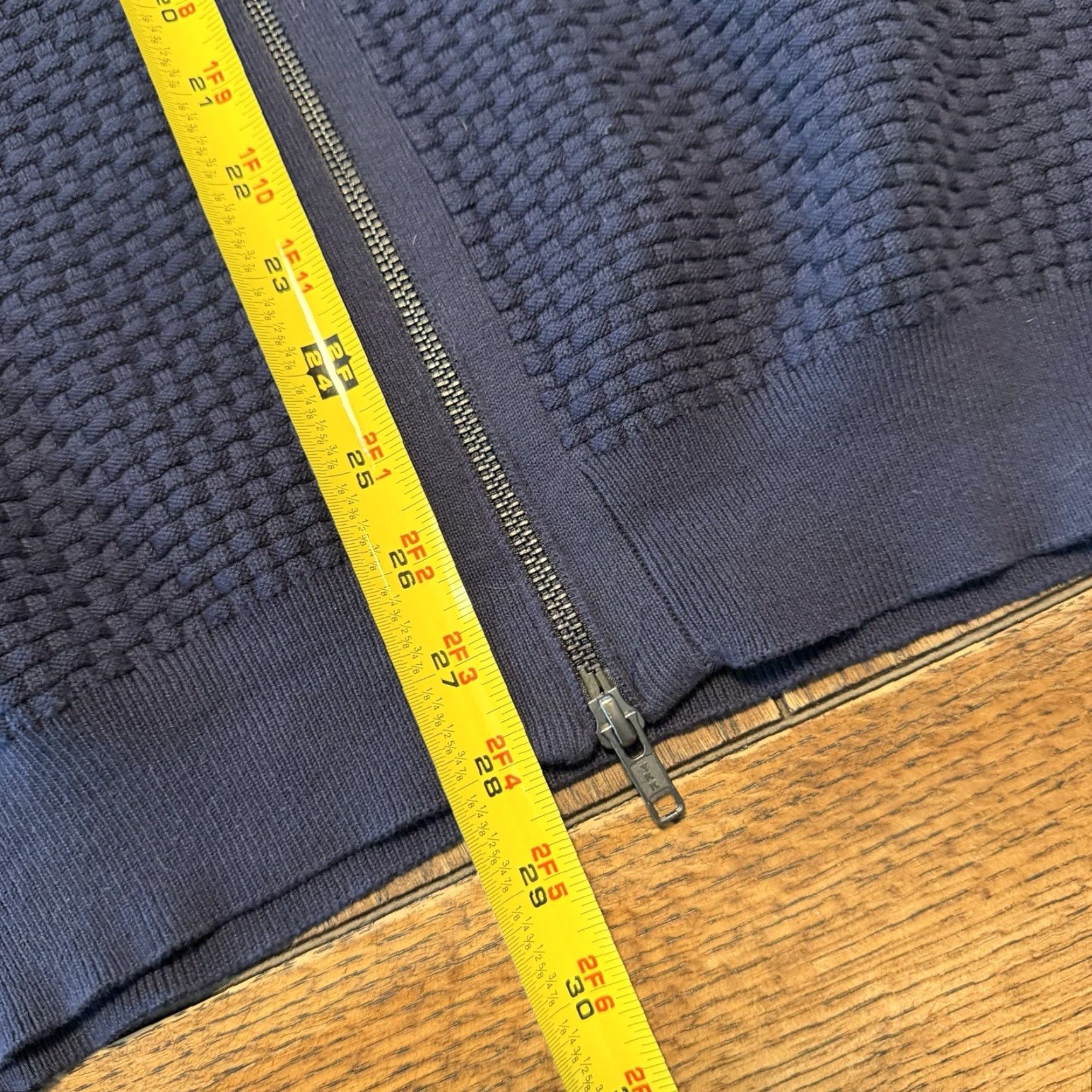 Vintage John Henric Sweden Sweater Mens XXL Blue Full Zip Knit Cardigan Size US XXL / EU 58 / 5 - 7 Thumbnail