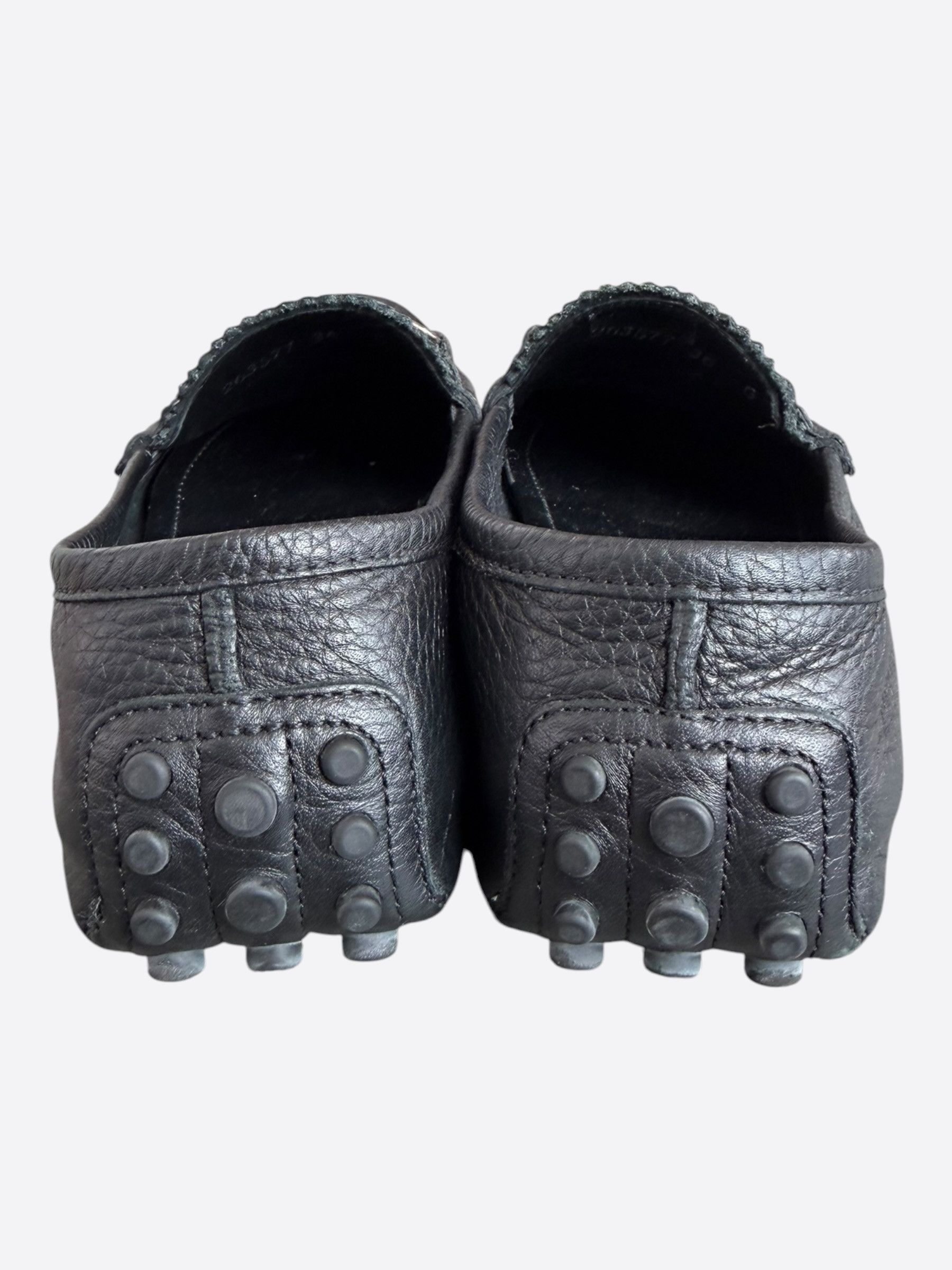 Gucci Gucci Black Horsebit Women's Loafers Size US 6 / IT 36 - 4 Thumbnail