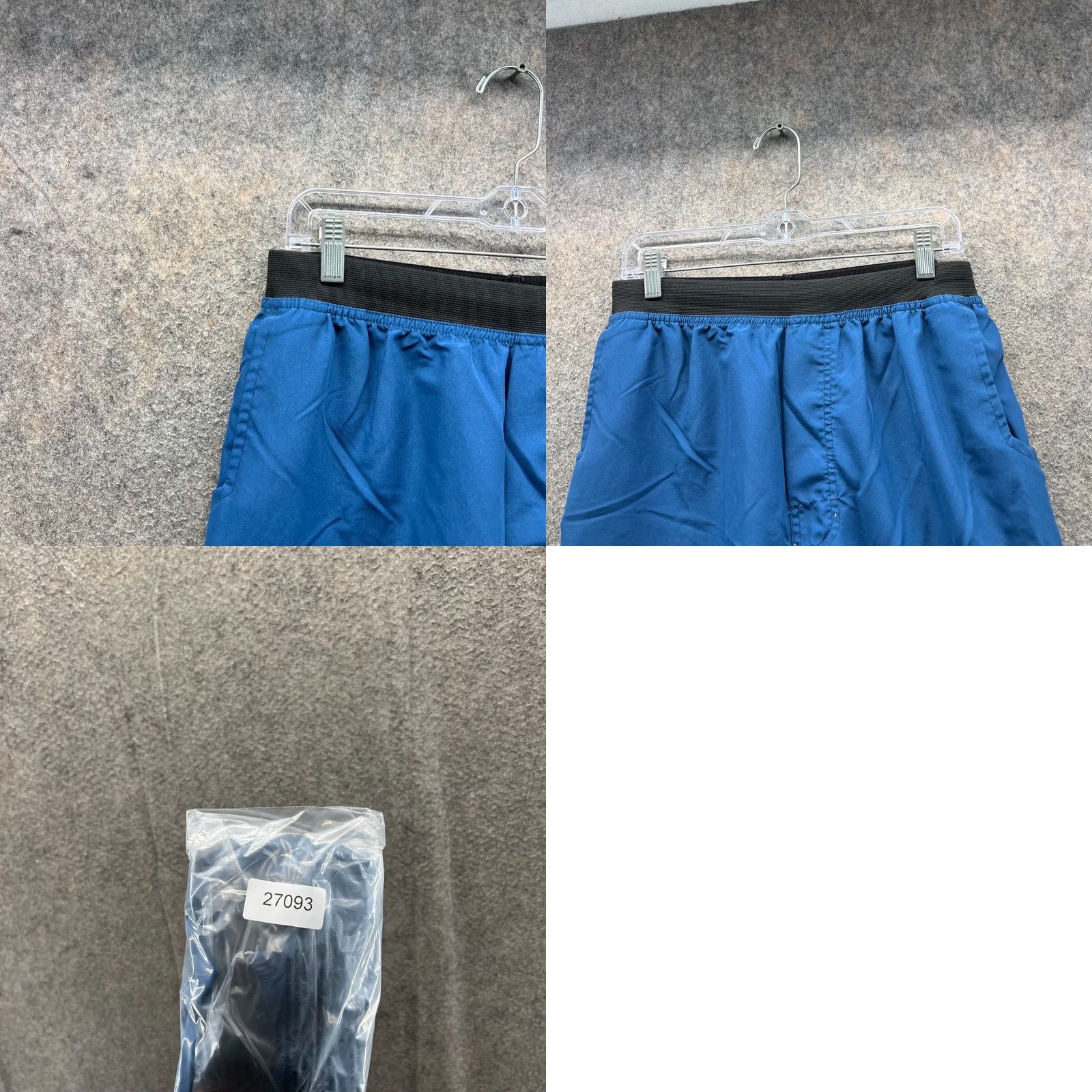 Prana VINTAGE prAna Shorts Mens XL Adult Blue Elastic Waist Polyester Lined Hemp Stretch Size US 36 / EU 52 - 8 Thumbnail