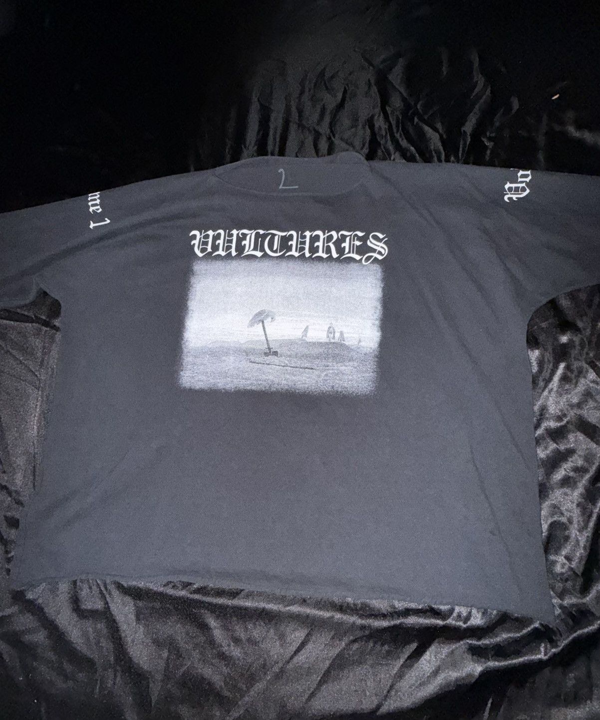 Yeezy Vulture Black Long T Size US XL / EU 56 / 4 - 1 Thumbnail