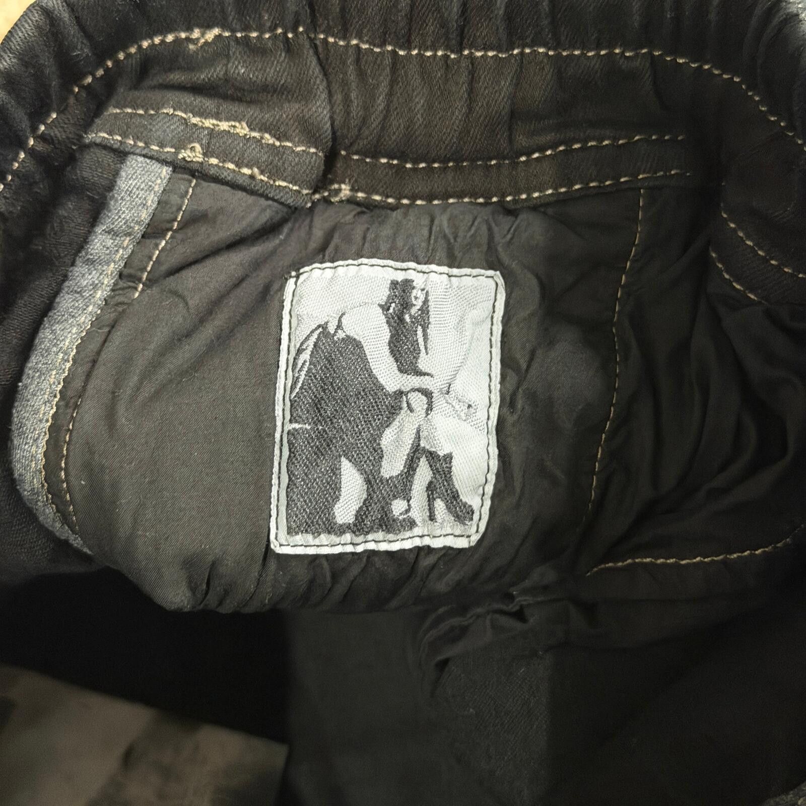 Rick Owens Rick Owens Waxed Jumbo Bela Cargo Jeans Size US 32 / EU 48 - 8 Thumbnail