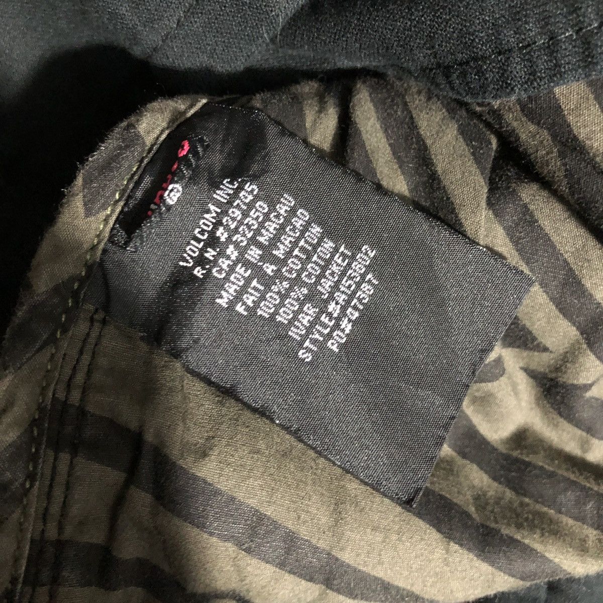 Volcom VOLCOM SCOUT CANVAS MILITARY PARKA JACKET Size US M / EU 48-50 / 2 - 17 Thumbnail