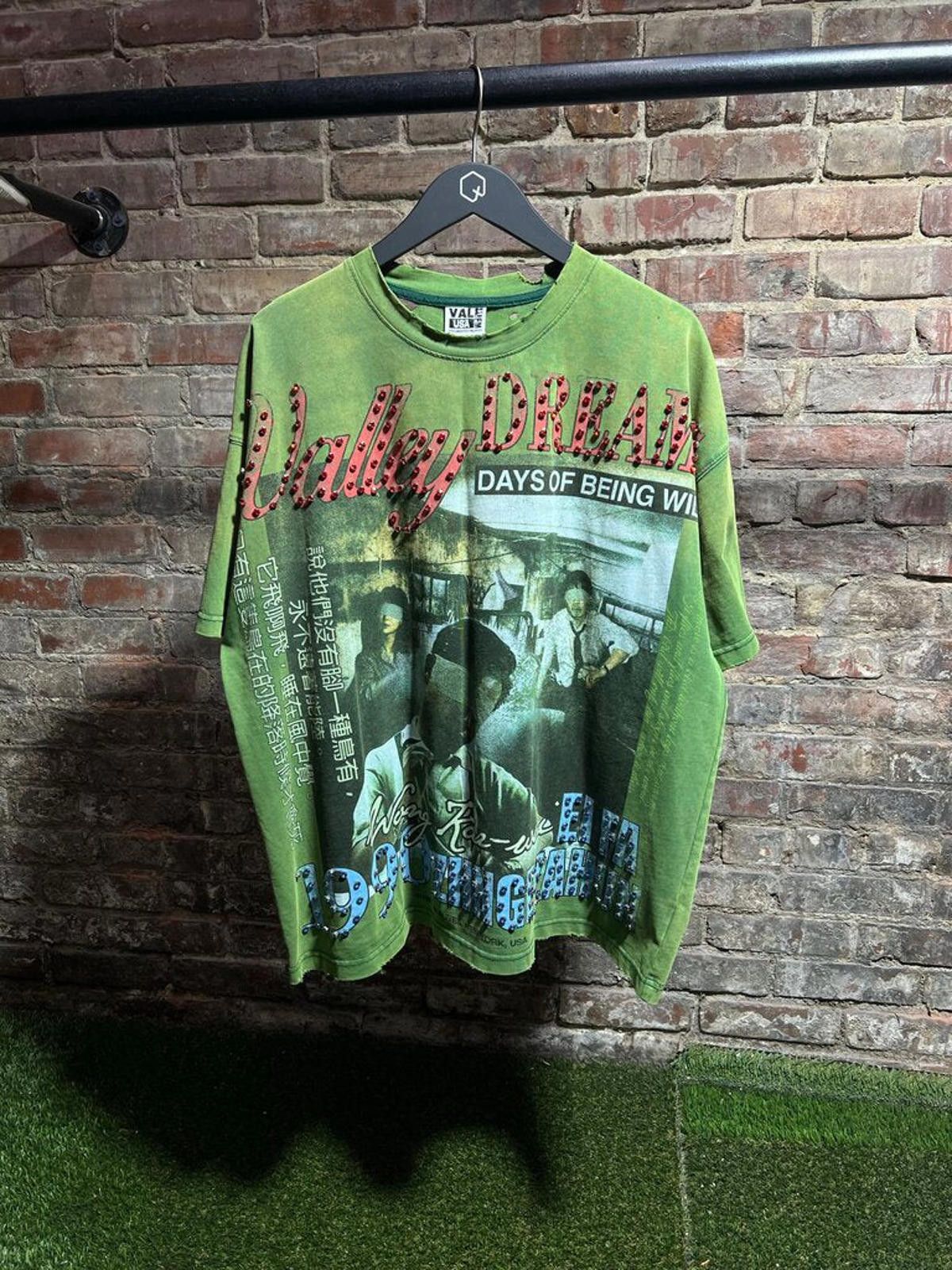 Other Vale State Wong Wai War Tee Green Sz. XL Size ONE SIZE - 1 Thumbnail