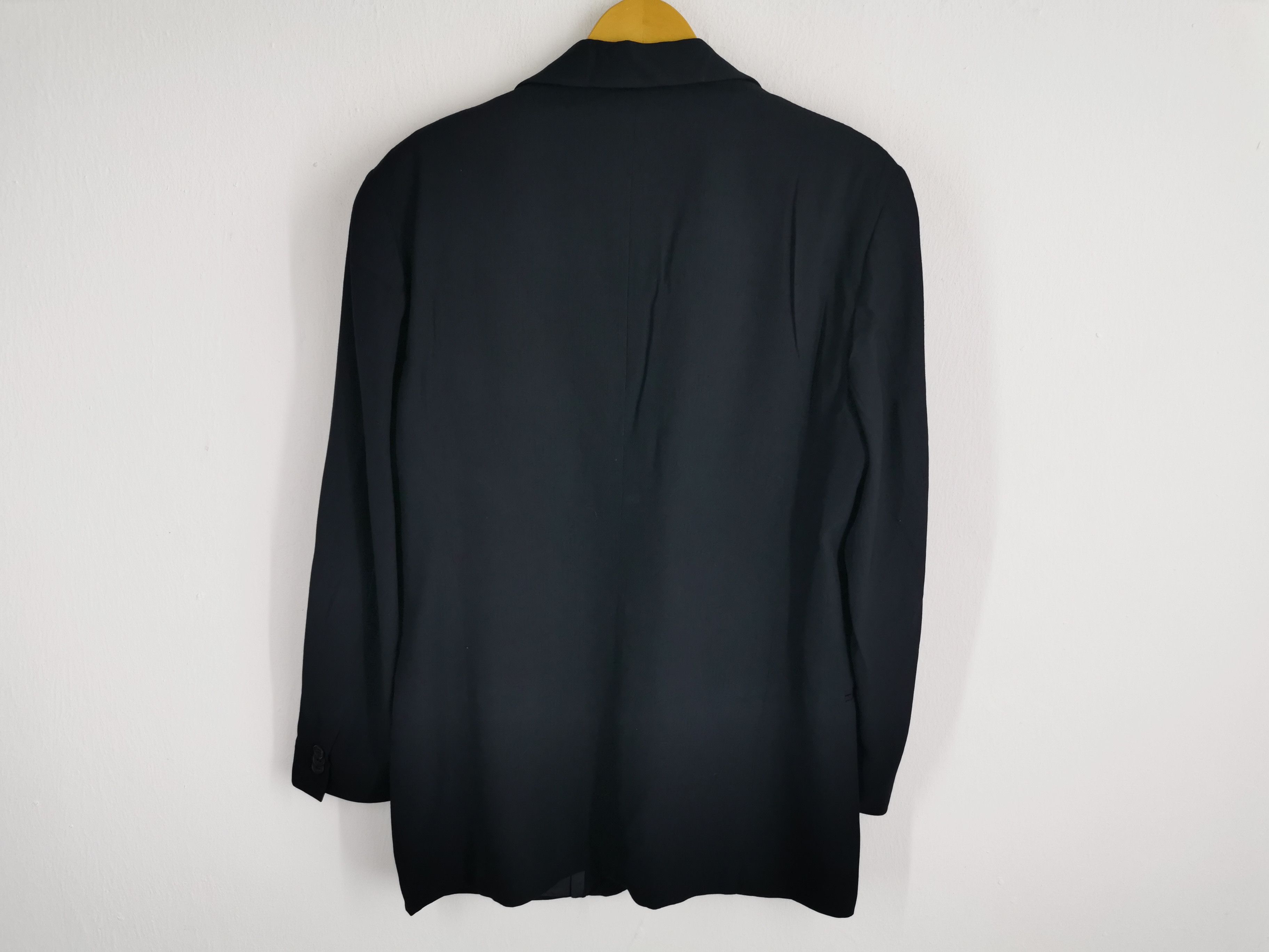 Emporio Armani Vintage Emporio Armani Wool Blazer Coat Made In Italy Size 42S - 3 Thumbnail