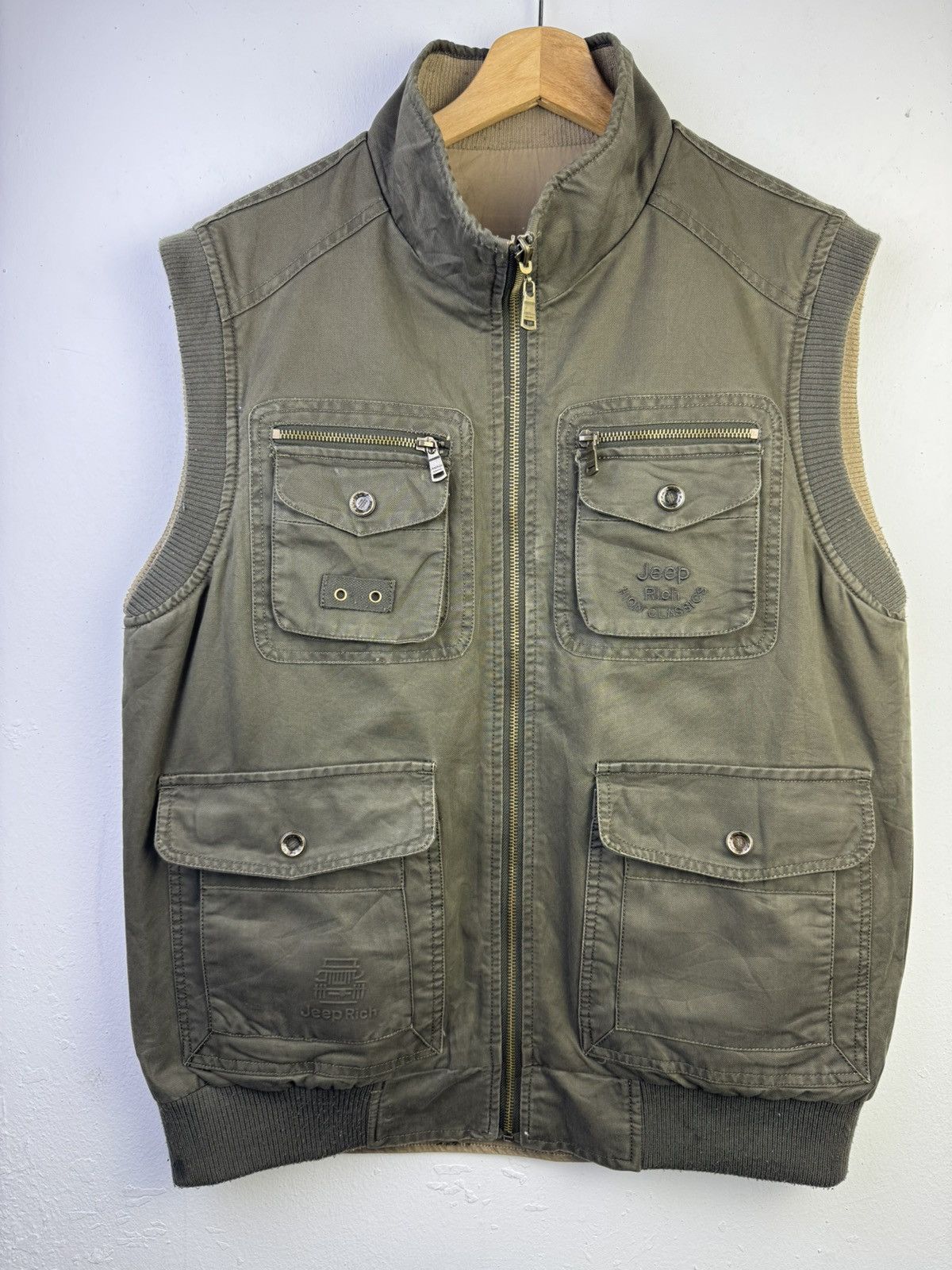 Jeep Jeep Rich men's multipocket outdoor vest jacket Reversable Size US M / EU 48-50 / 2 - 1 Thumbnail