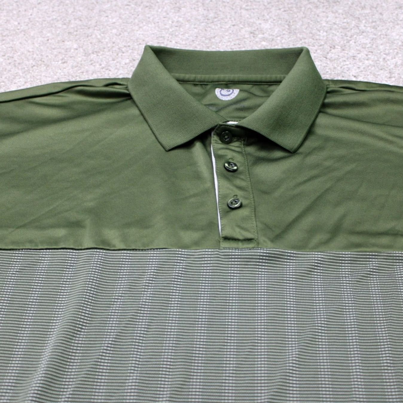 Vintage Kilburne & Finch Polo Shirt Mens 3XL XXXL Green 100% Polyester Short Sleeve Polo Shirt Mens Green 3XL XXXL Size US XXL / EU 58 / 5 - 5 Thumbnail