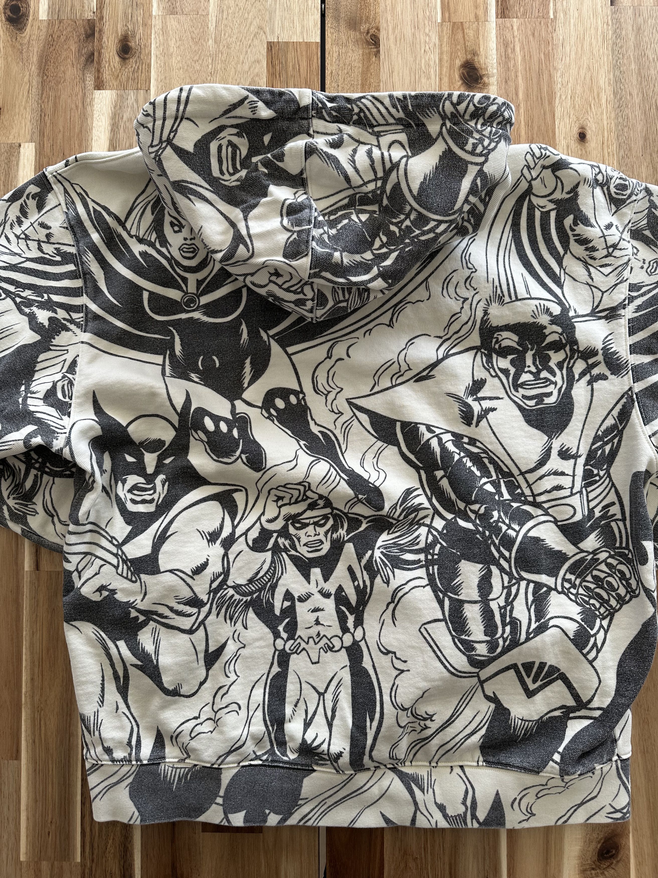 Kith x Marvel X-Men Assemble Vintage Hoodie