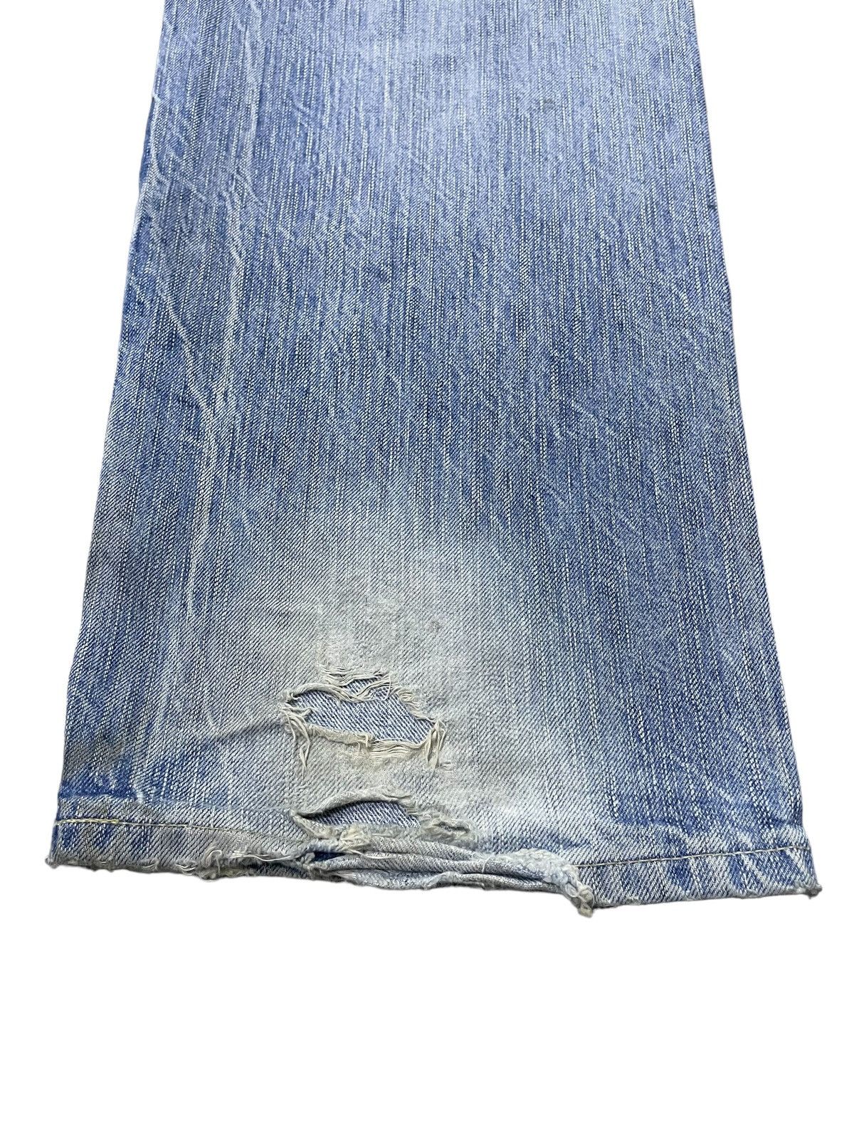 Edwin Edwin 504 Stone Light Wash Distressed Size US 33 - 11 Thumbnail