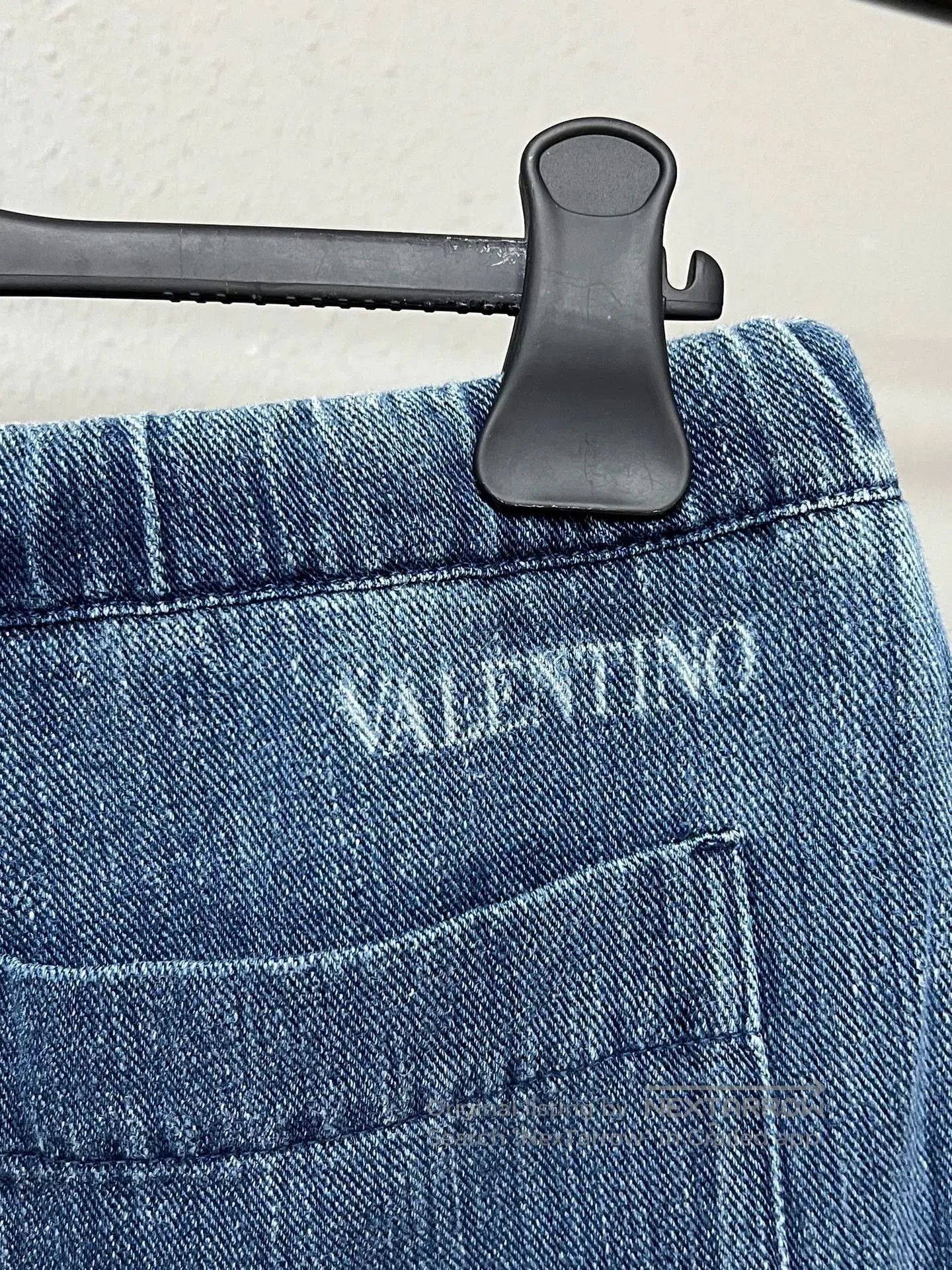 Valentino Valentino Denim Wide-Leg Pants. Size US 30 / EU 46 - 3 Thumbnail