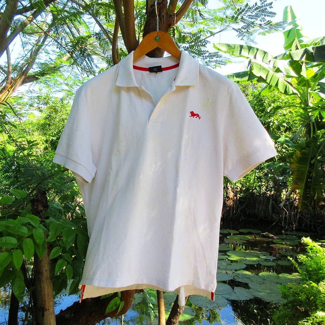 Lonsdale Lonsdale Polo Shirt White Size L With mods button Size US L / EU 52-54 / 3 - 1 Thumbnail