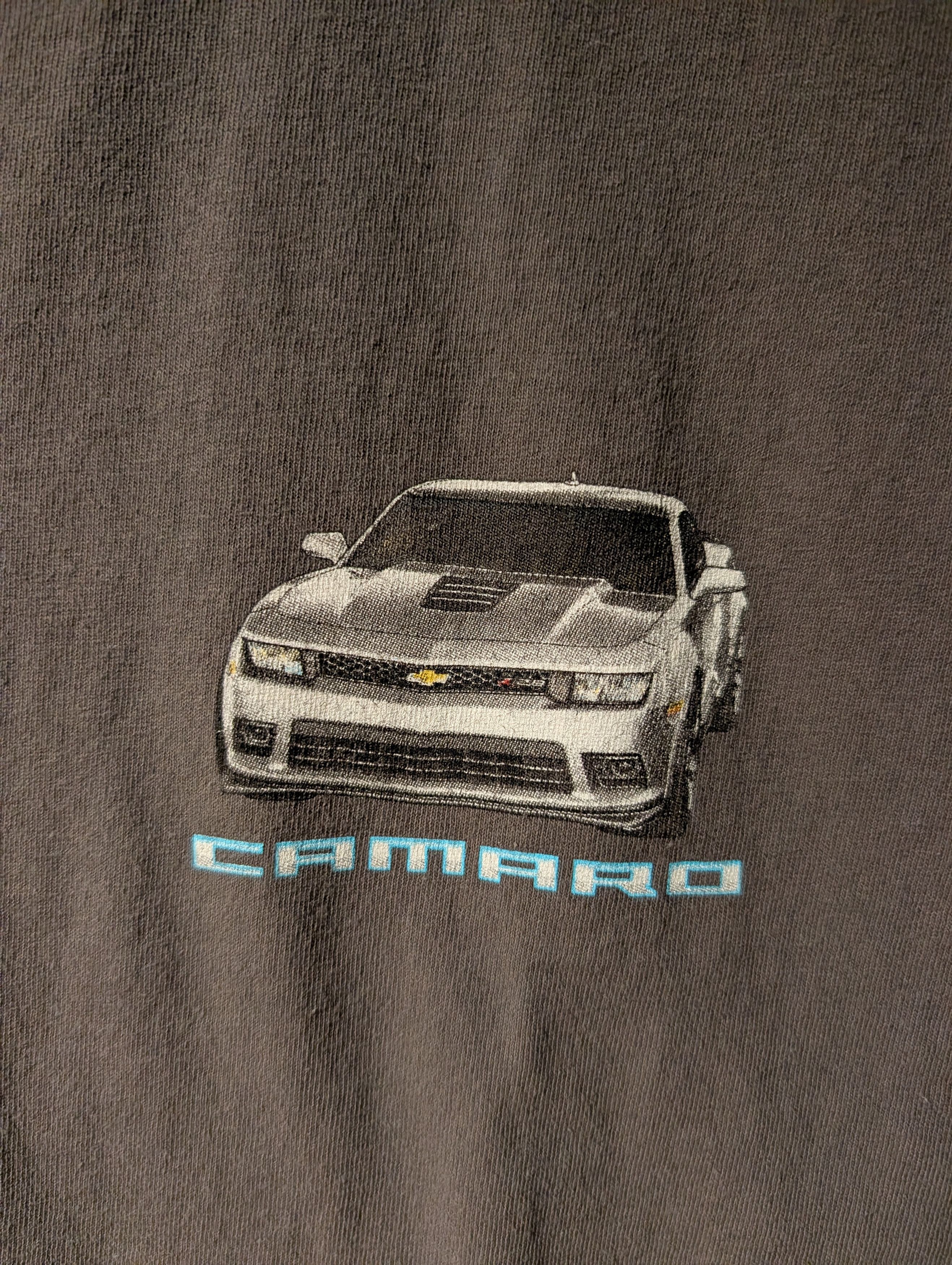 NASCAR Vintage Y2K Camero Z28 American Muscle Racing T-Shirt Size US XL / EU 56 / 4 - 4 Thumbnail