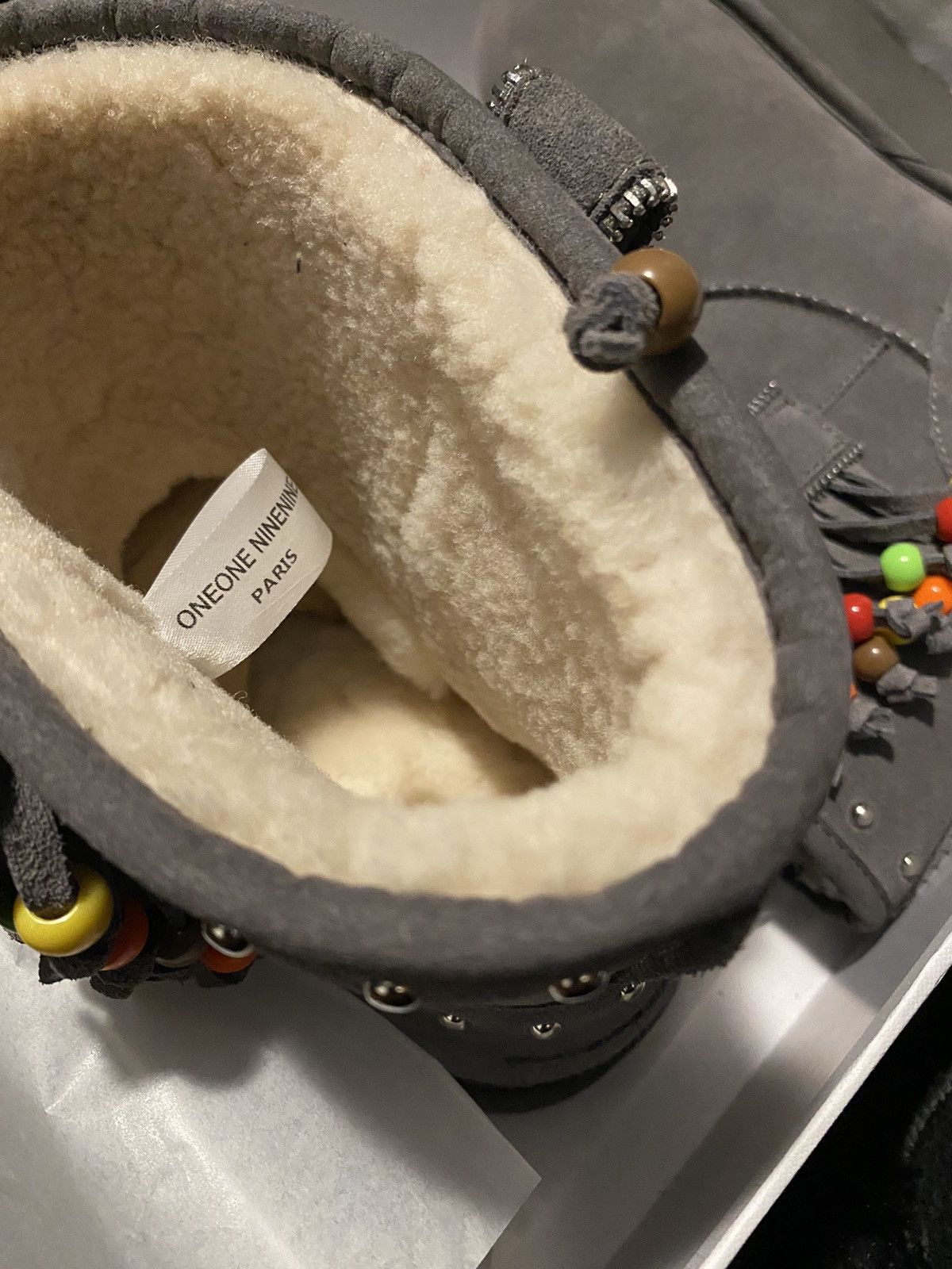 1199 Bazo1199 Surfer Beaded Ugg Boots Size US 11 / EU 44 - 4 Thumbnail