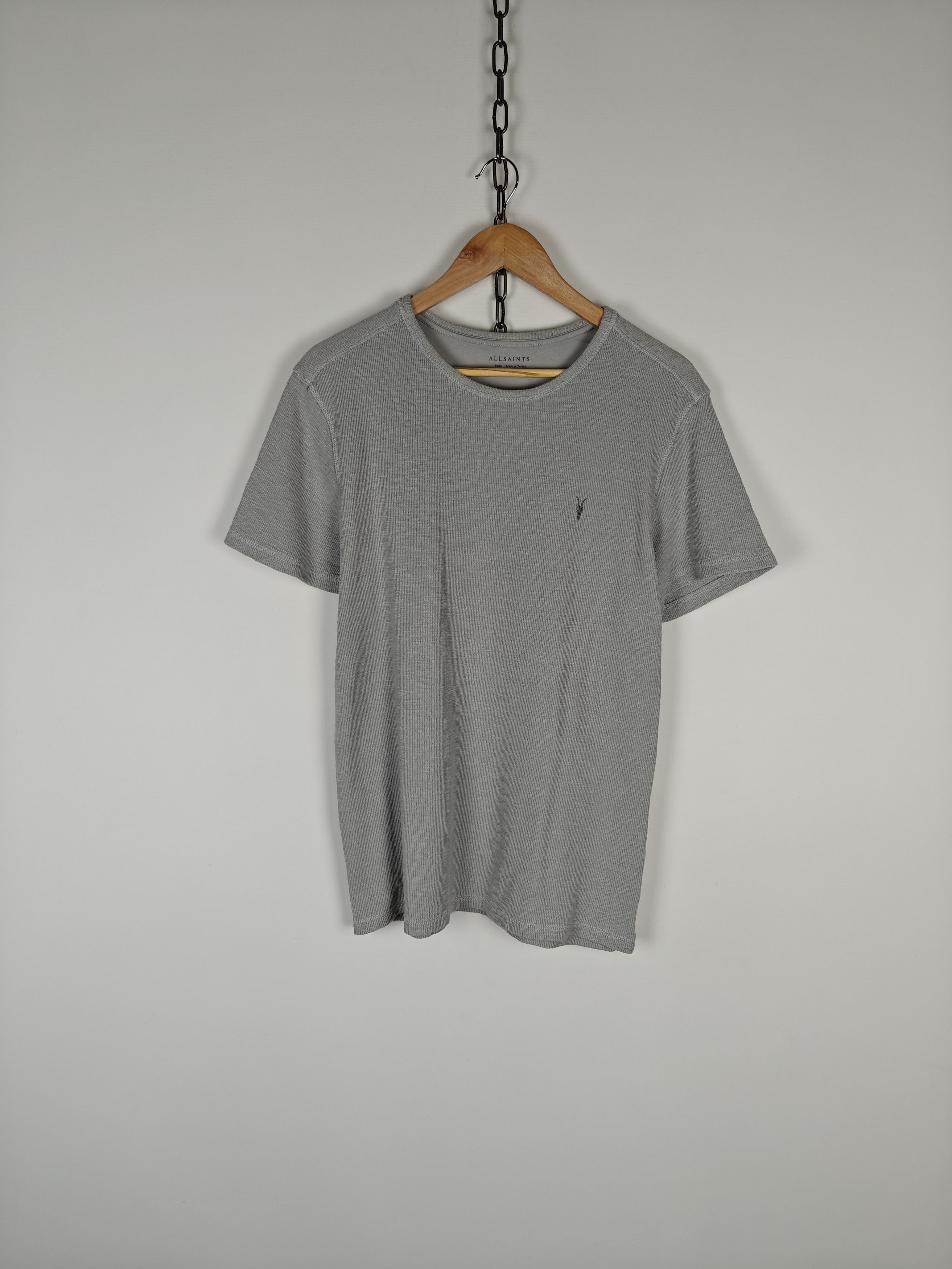 Allsaints Allsaints T-Shirt Muse Crew Regular Fit Gray S Size US S / EU 44-46 / 1 - 1 Thumbnail