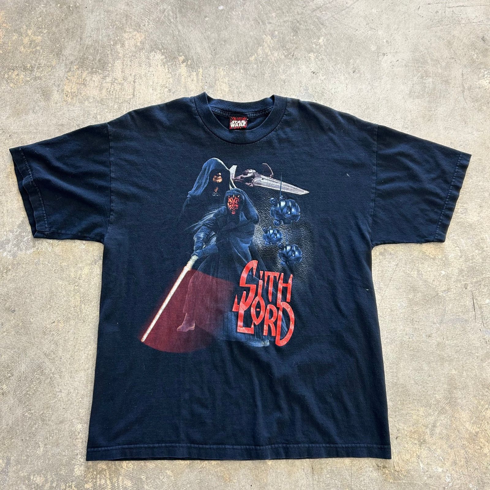 Kith × Star Wars Kith X Star Wars Sith Lord Vintage Tee