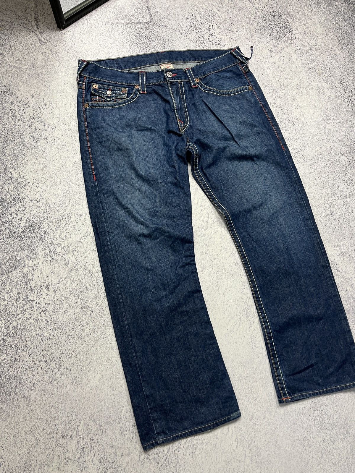 True Religion True Religion Straight Jeans Made In USA Chief Keef Style 38 Size US 38 / EU 54 - 12 Thumbnail