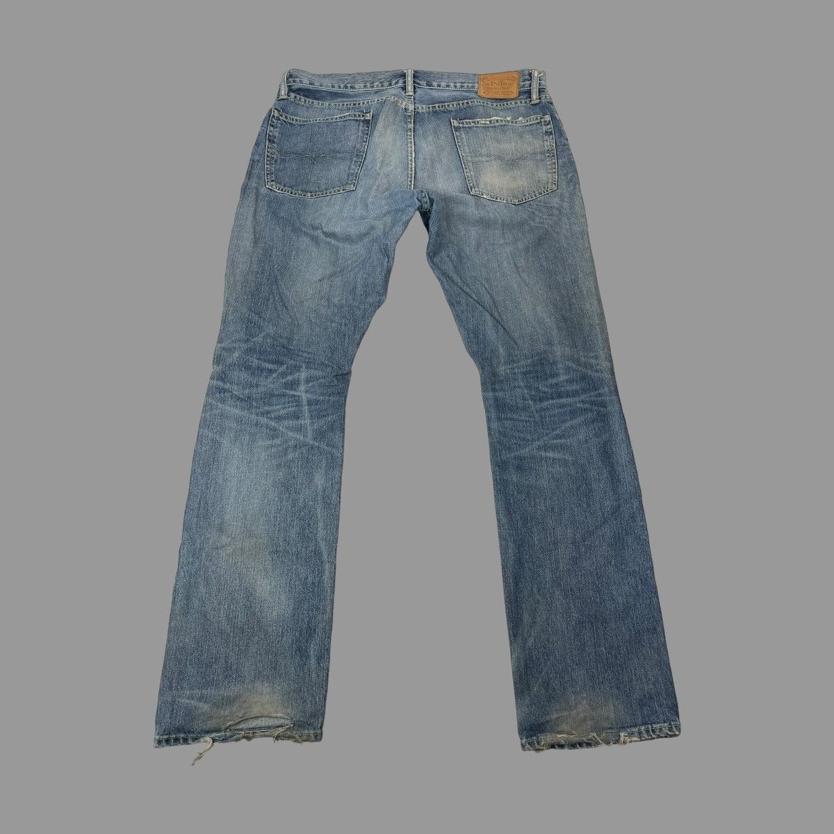 Polo Ralph Lauren Vintage 90s polo Ralph Lauren distressed denim Size US 38 / EU 54 - 3 Thumbnail